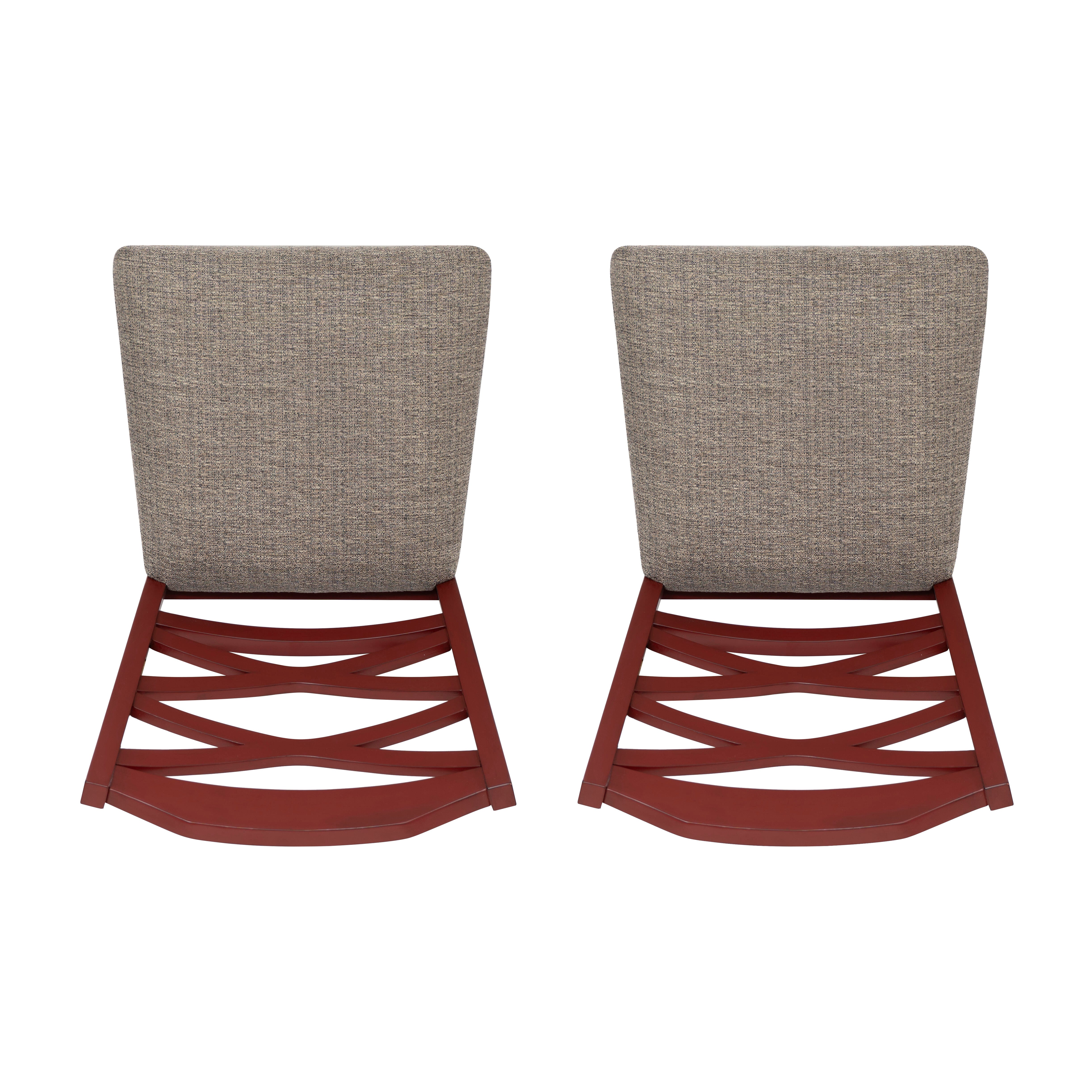 Linon Dining Chair (Set of 2), Red, large