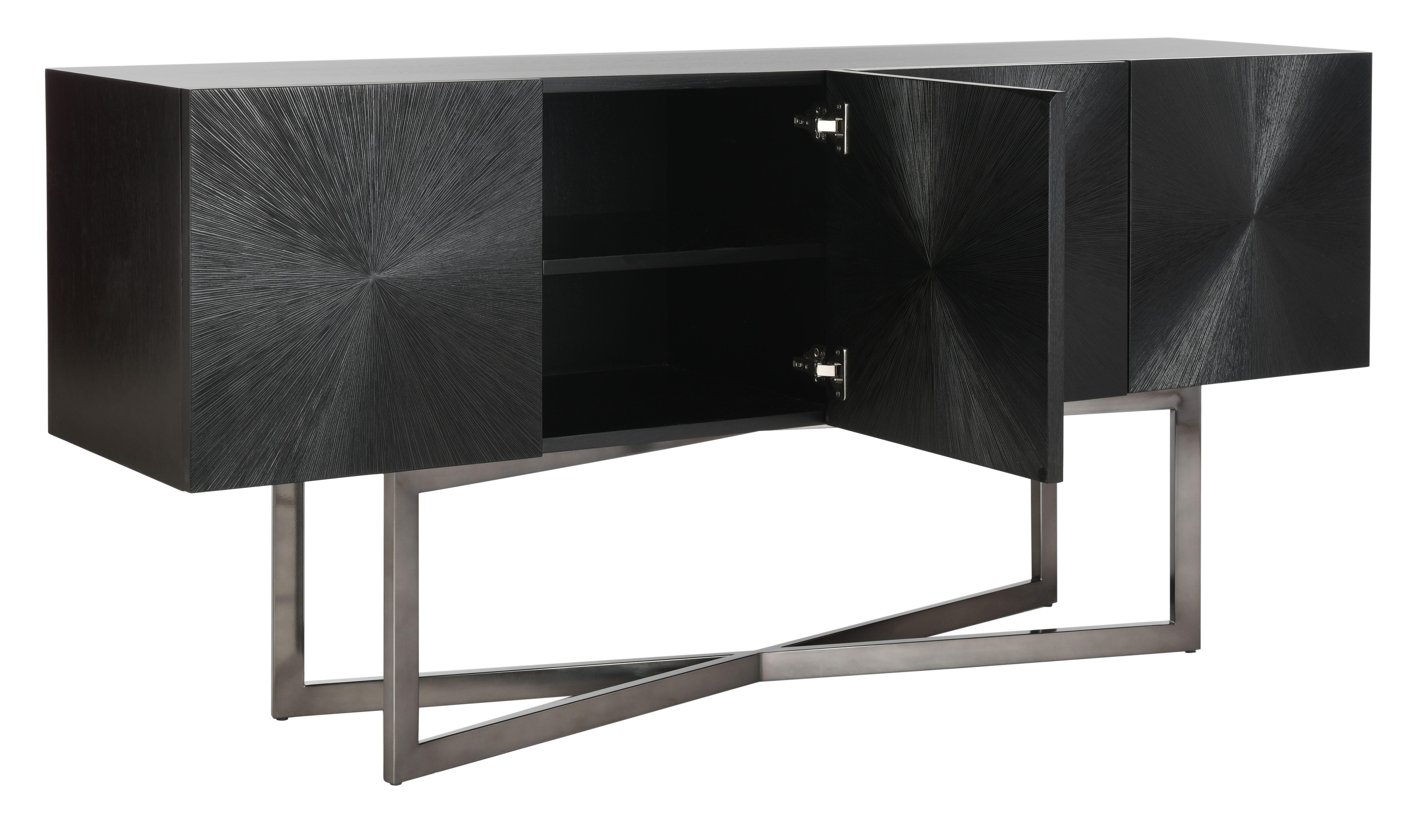 Safavieh Zena Buffet, Black, large
