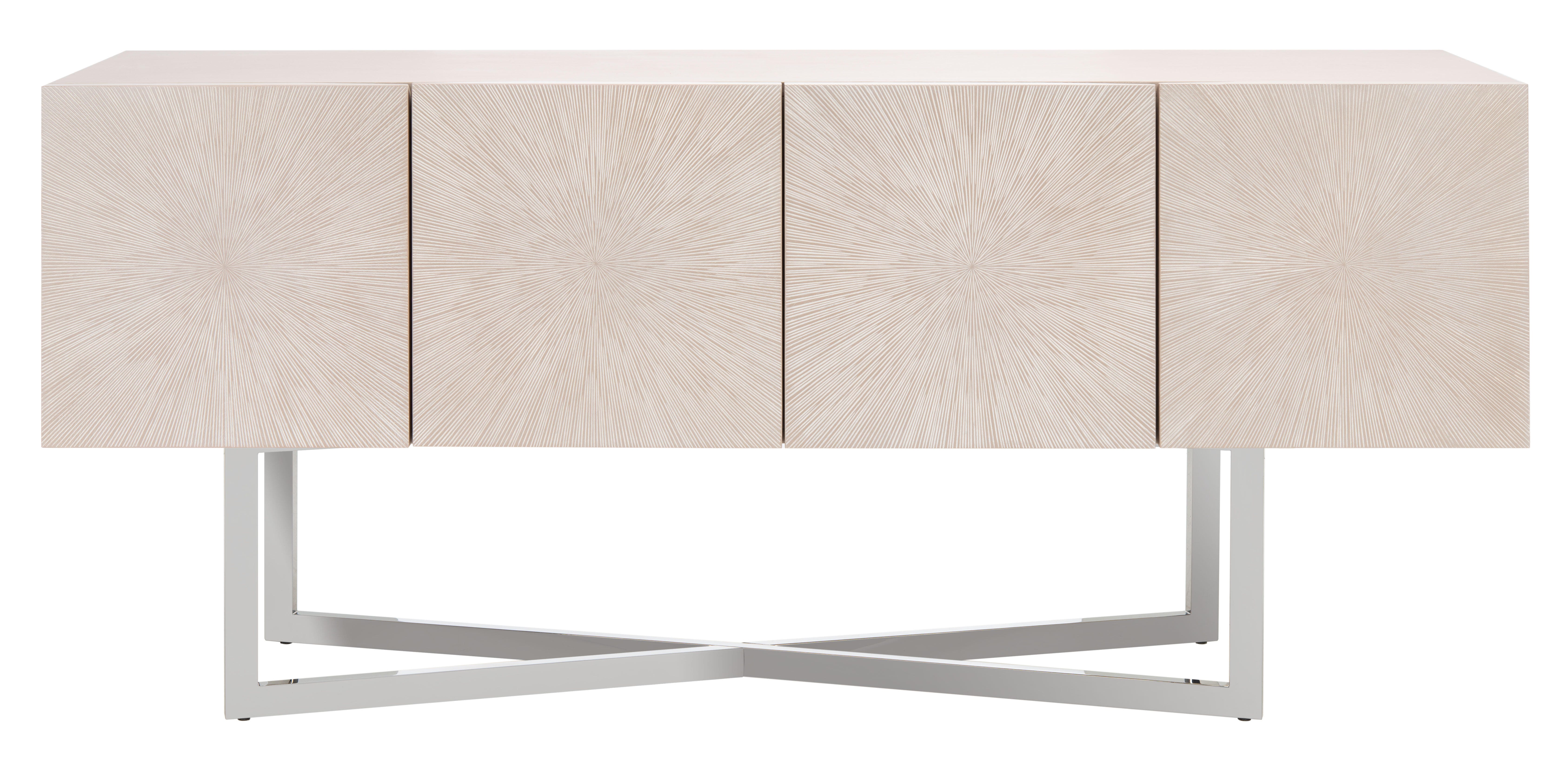 Safavieh Zena Buffet, Light Gray, large