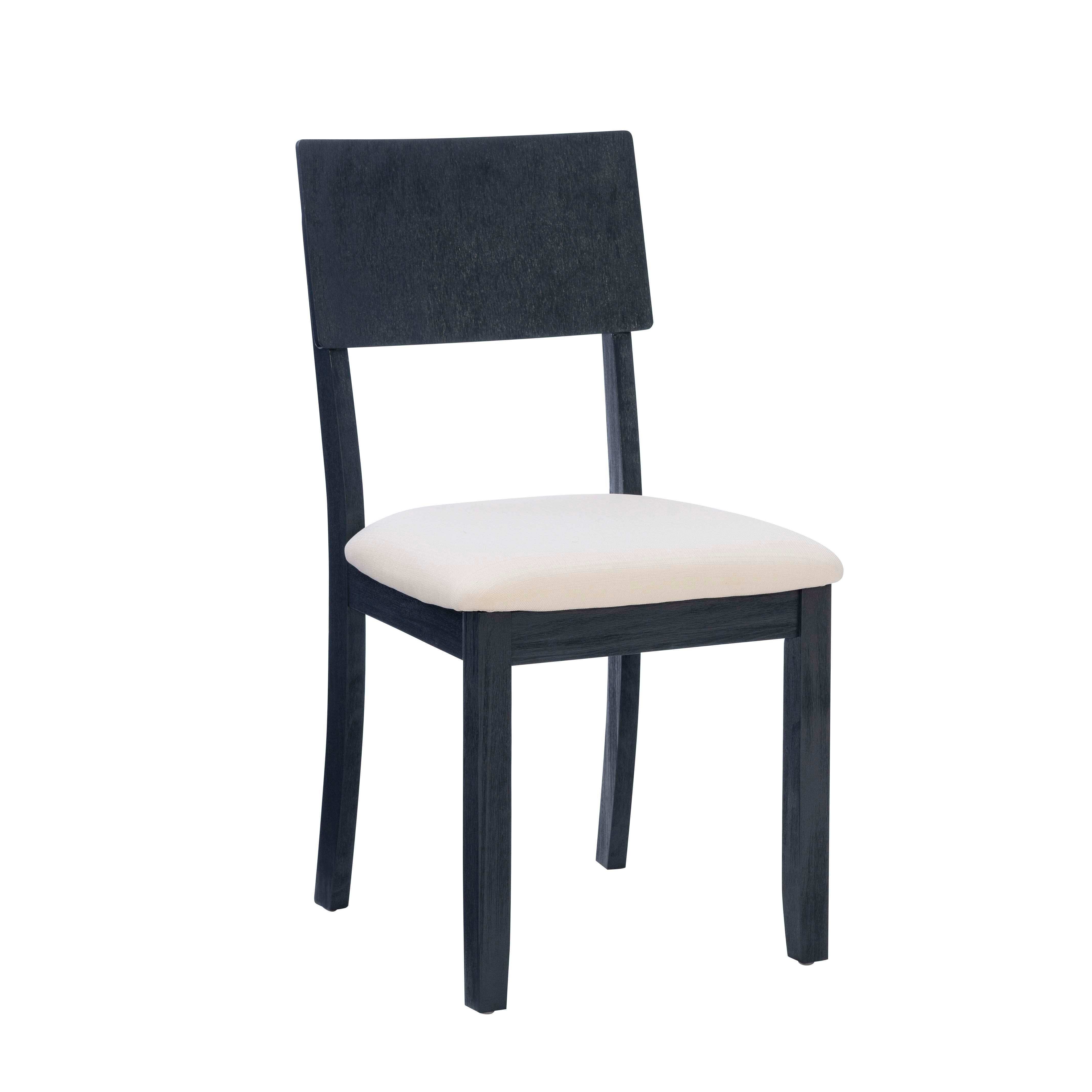 Linon Jocey Six Piece Dining Set, Black, large