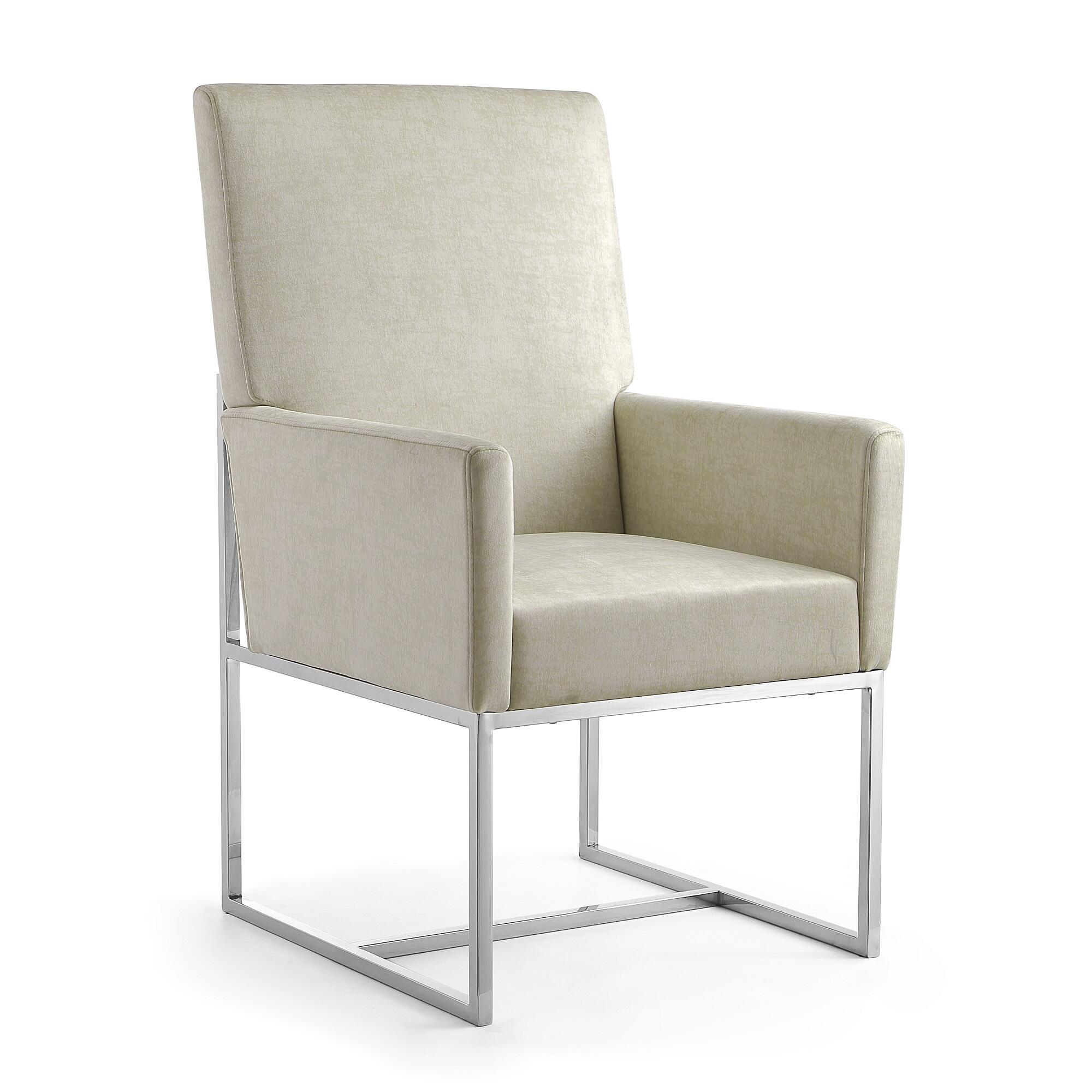 Manhattan Comfort Element Dining Chair, Champagne, large