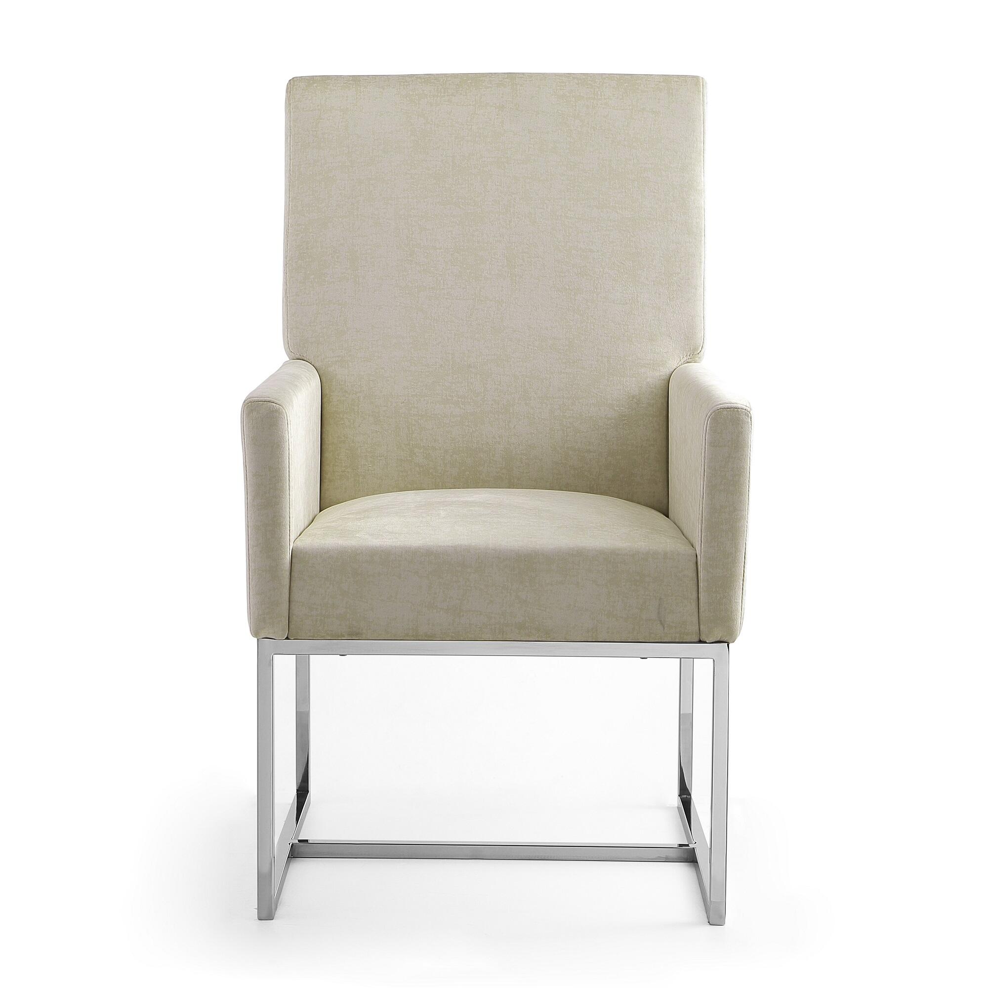 Manhattan Comfort Element Dining Chair, Champagne, large