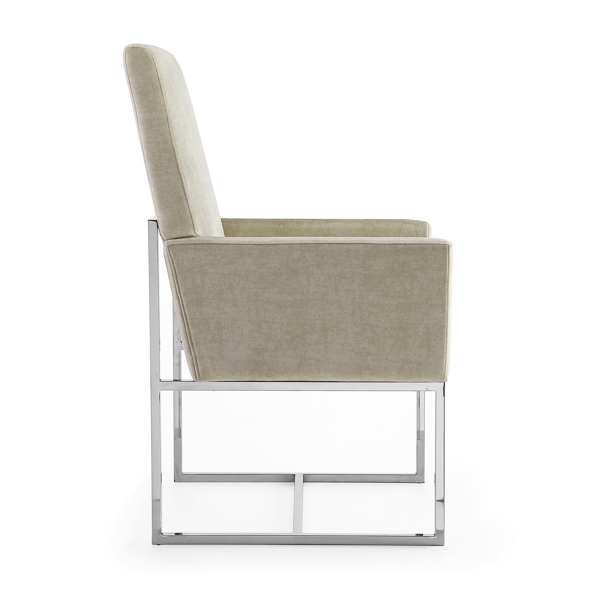 Manhattan Comfort Element Dining Chair, Champagne, large