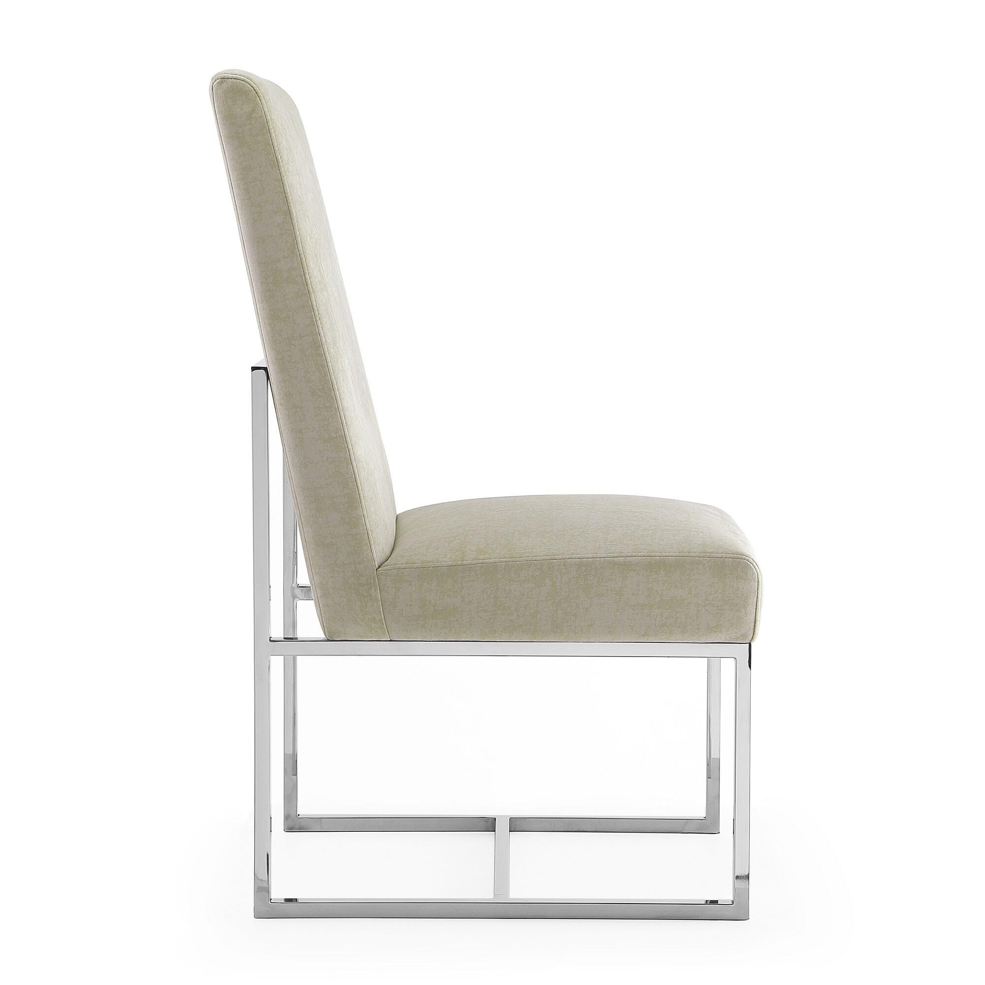 Manhattan Comfort Element Dining Chair, Champagne, large