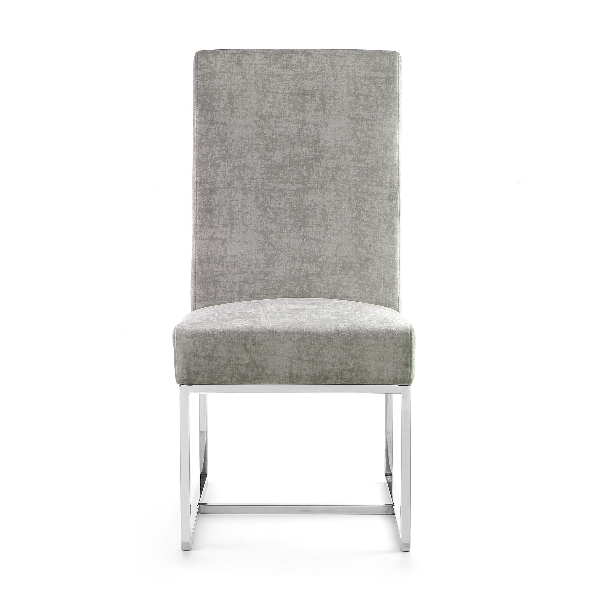Manhattan Comfort Element Dining Chair, Steel, large