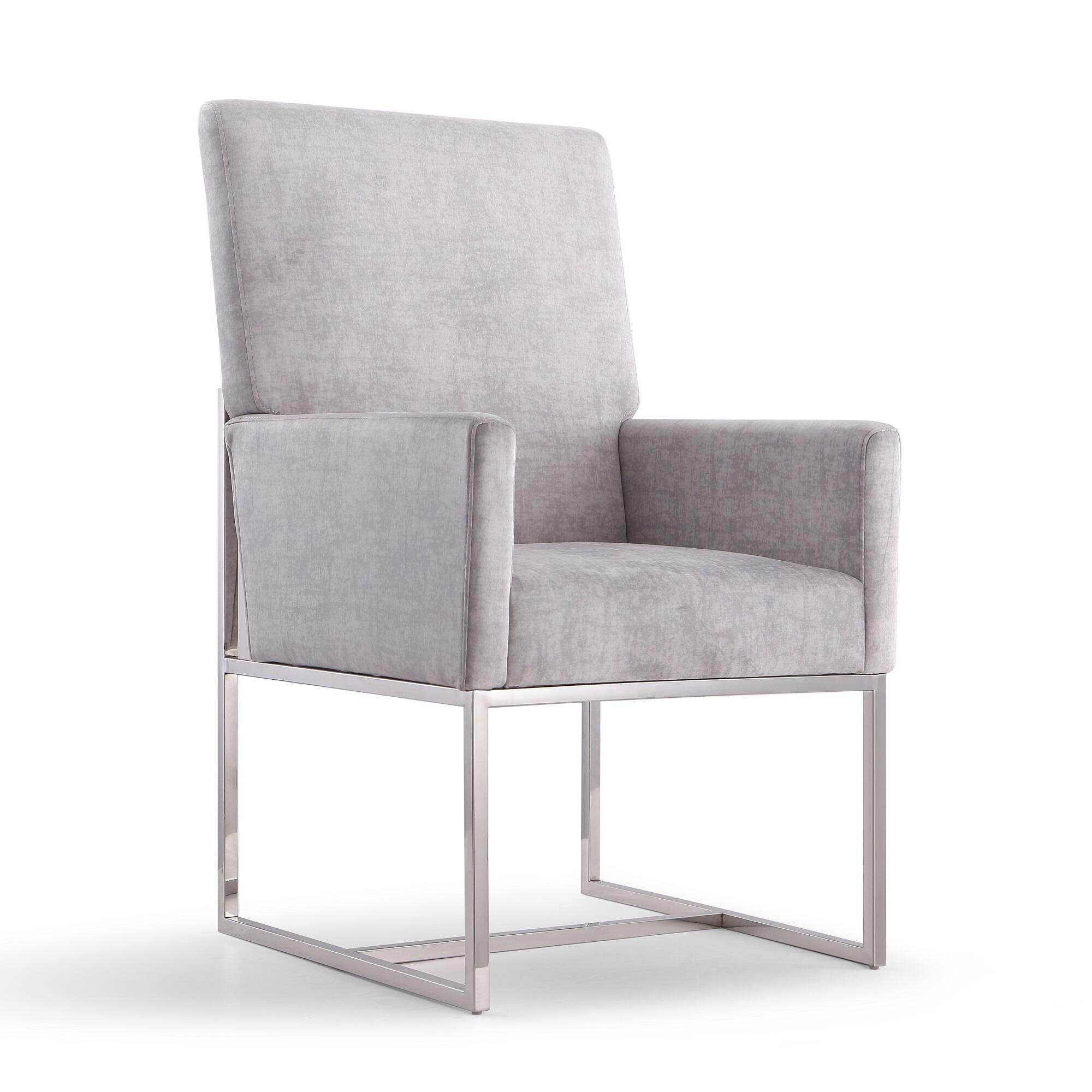 Manhattan Comfort Element Dining Chair, Gray, large