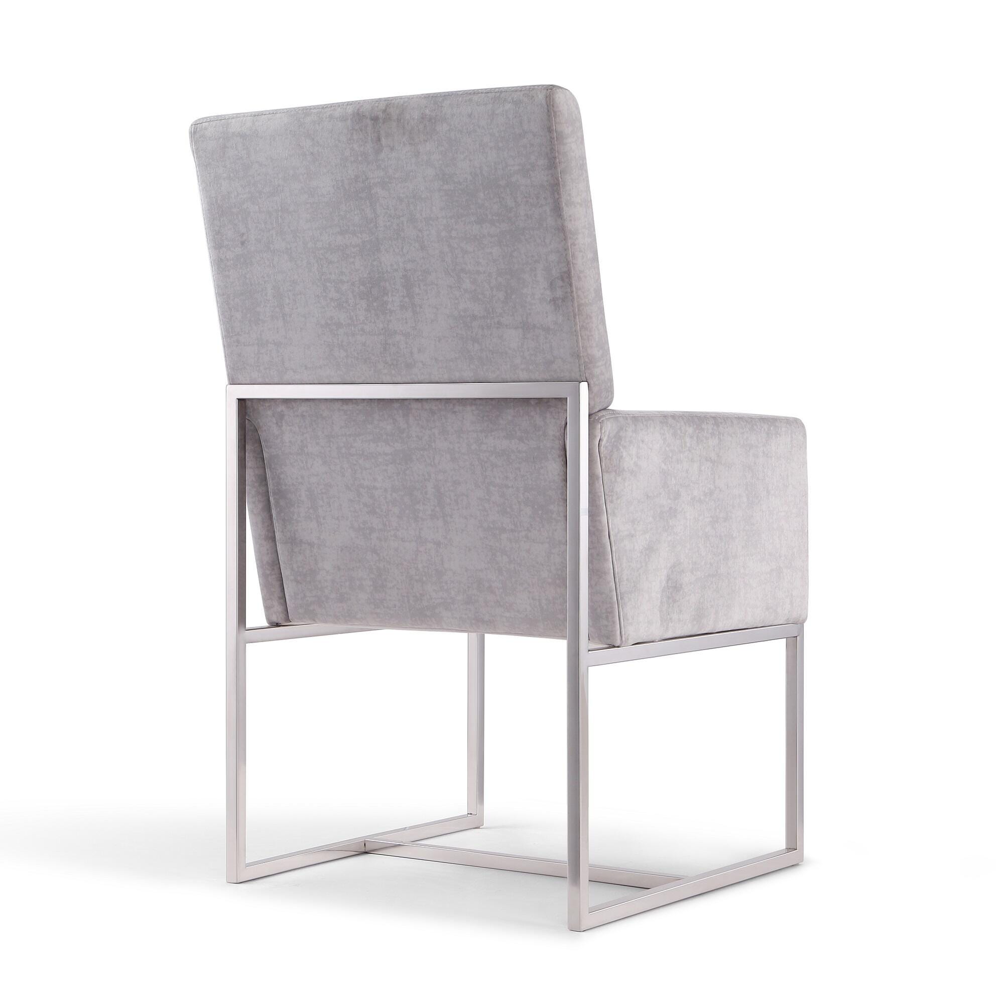 Manhattan Comfort Element Dining Chair, Gray, large