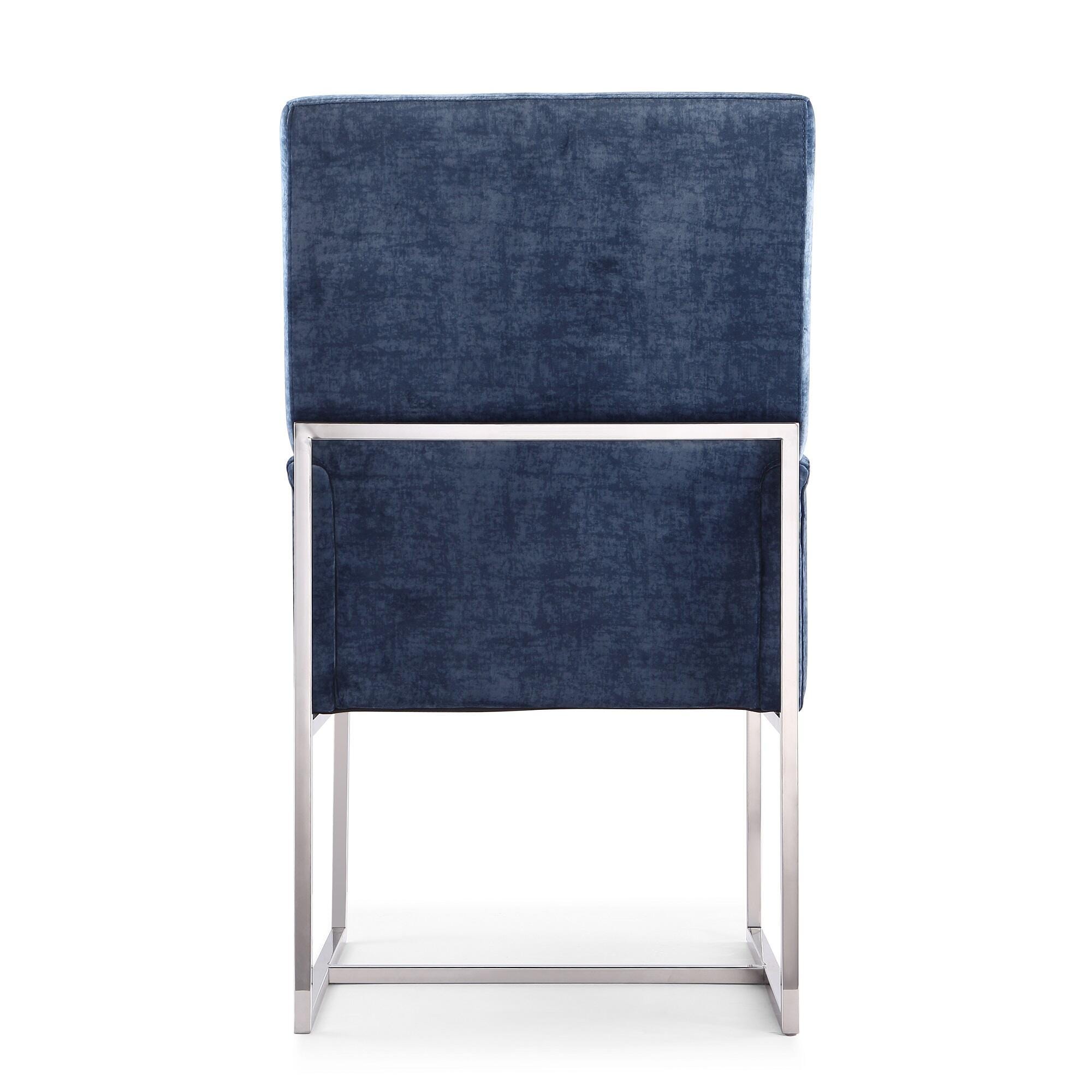 Manhattan Comfort Element Dining Chair, Blue, large