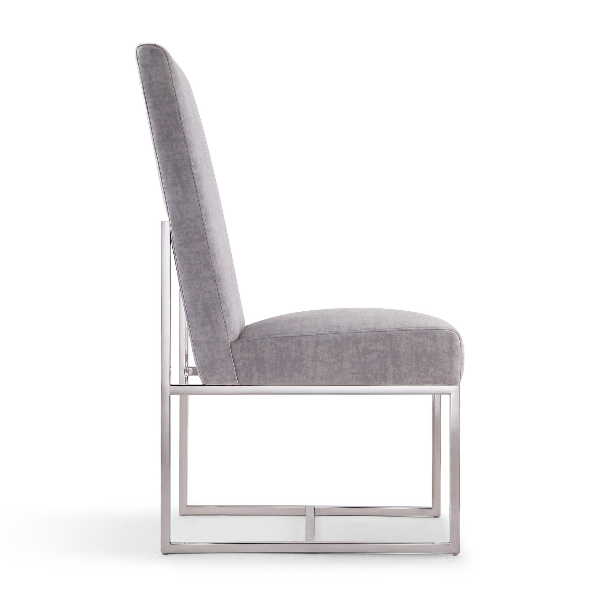 Manhattan Comfort Element Dining Chair, Gray, large