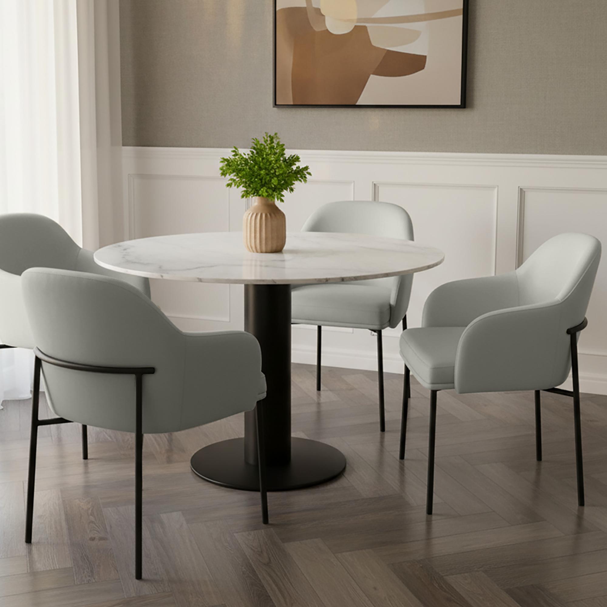 Manhattan Comfort Loft Dining Armchair (Set of 2)