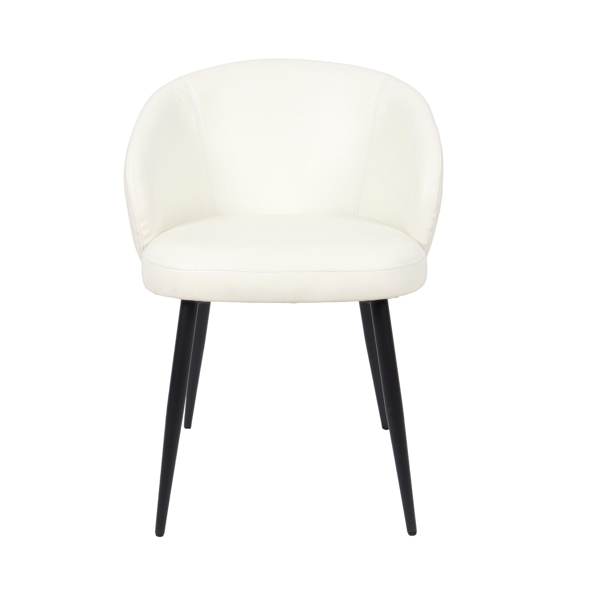 Manhattan Comfort Looma Side Chair (Set of 2), Ivory, large