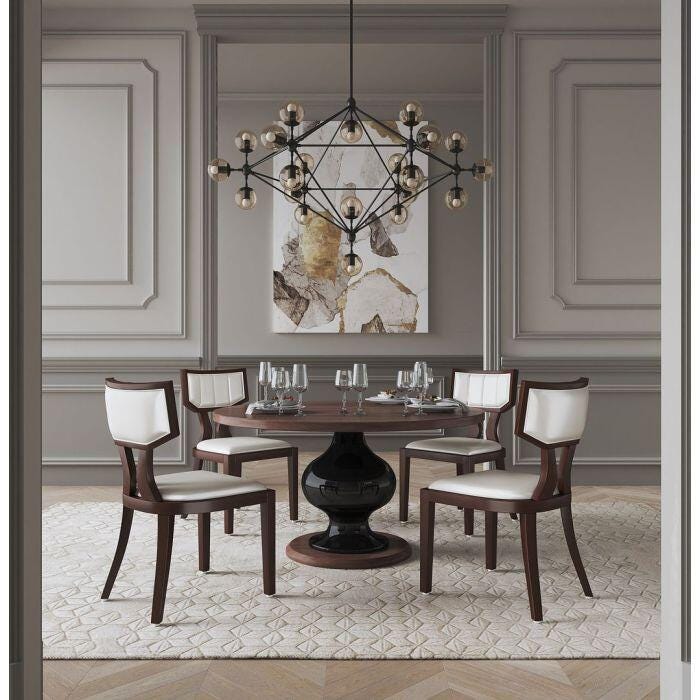 Manhattan Comfort Pulitzer Dining Chair, Pearl White, rollover