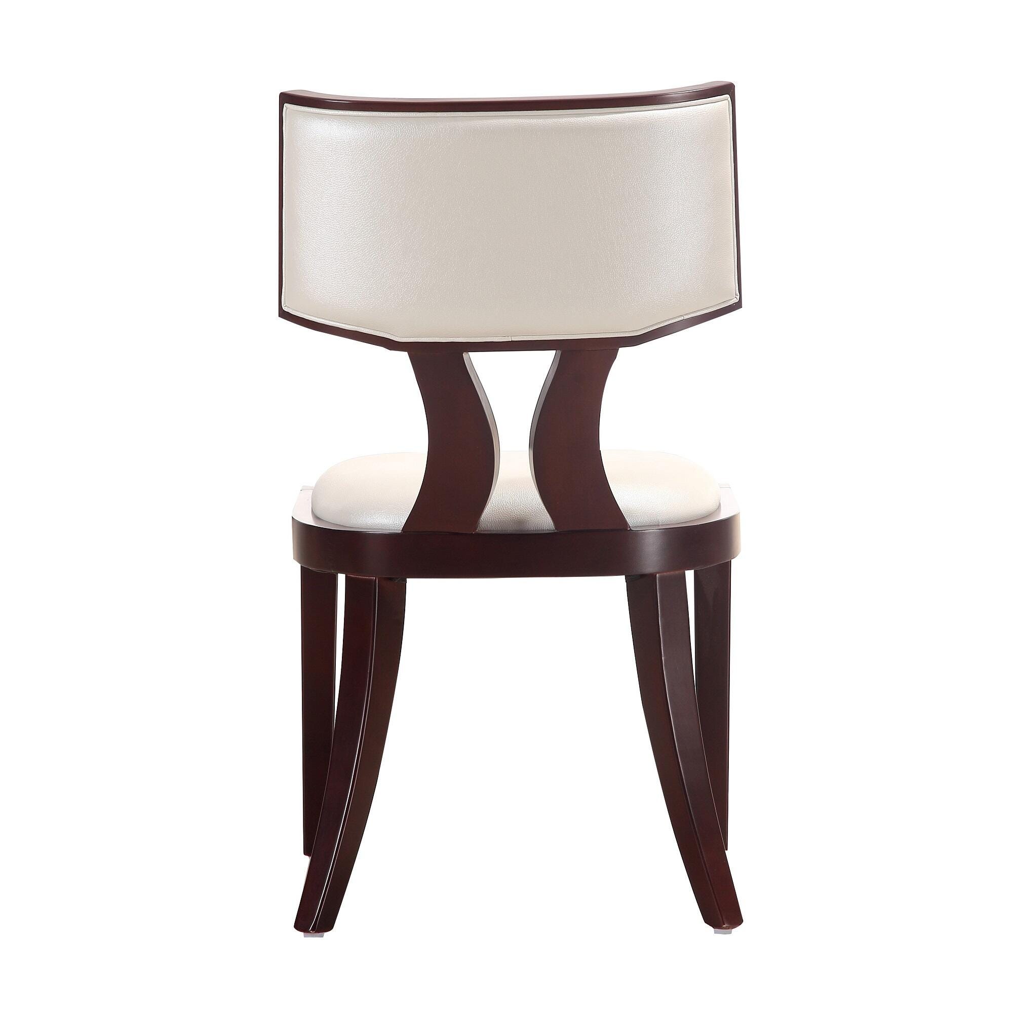 Manhattan Comfort Pulitzer Dining Chair, Pearl White, large