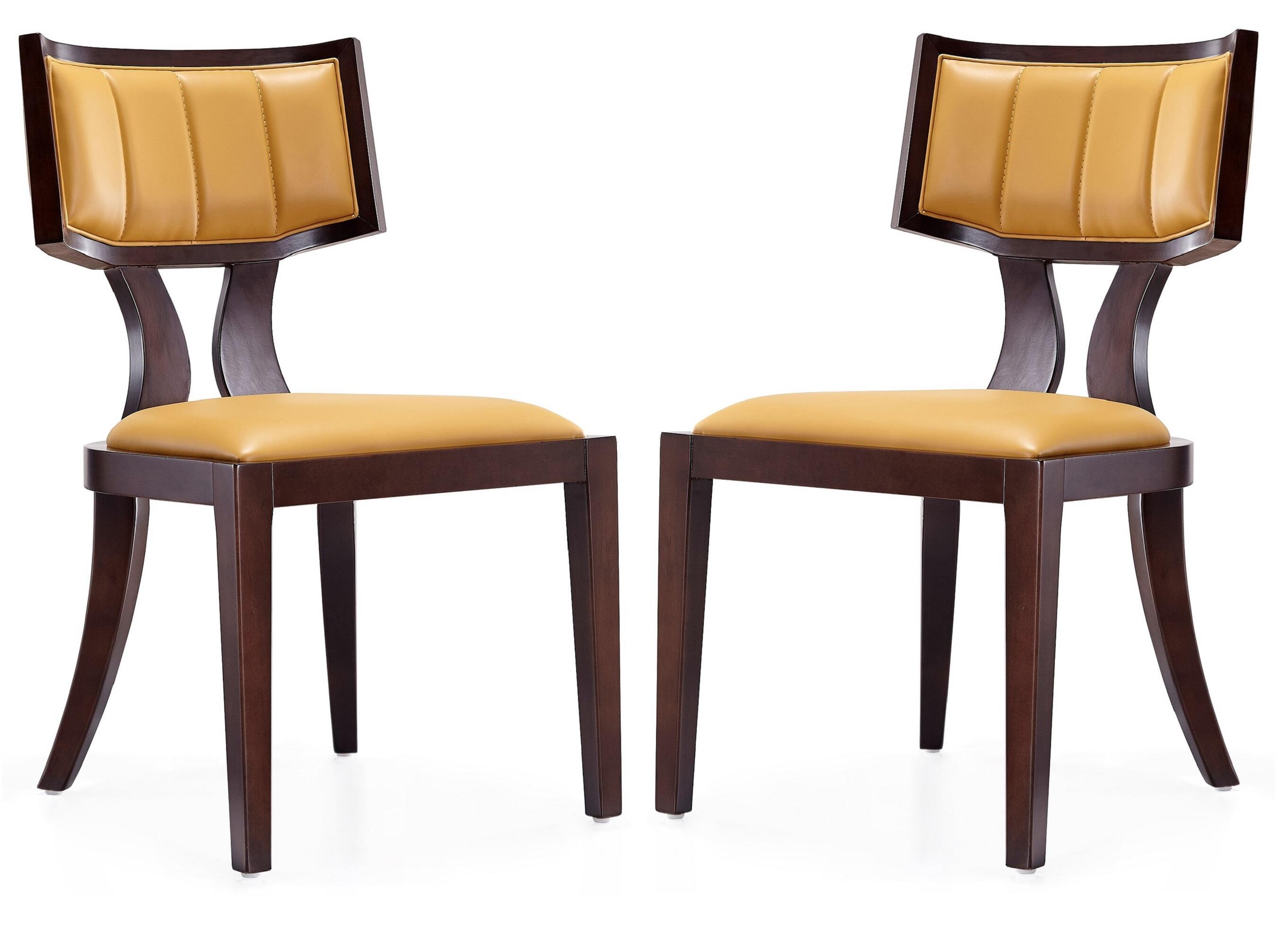 Manhattan Comfort Pulitzer Dining Chair, Camel, large