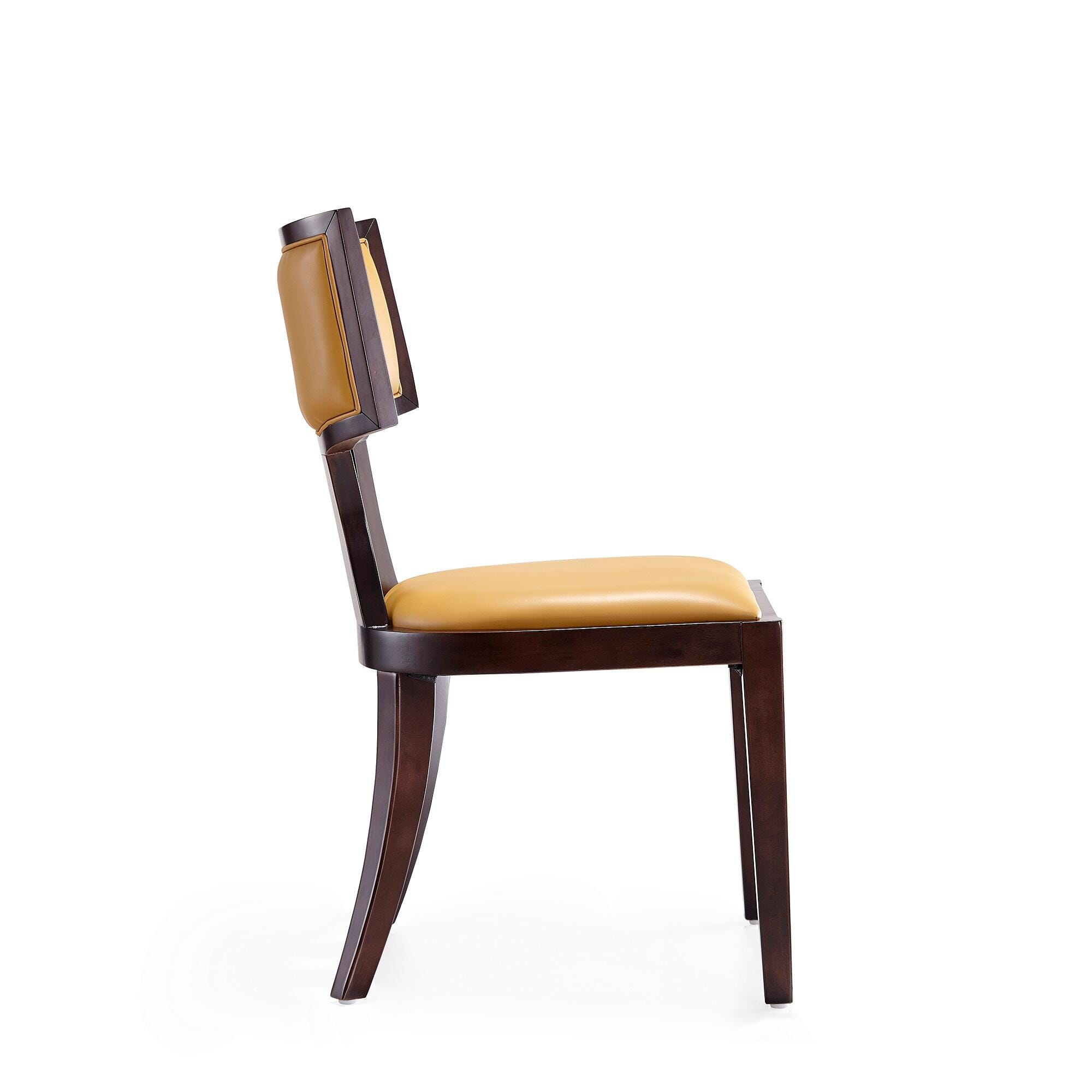 Manhattan Comfort Pulitzer Dining Chair, Camel, large