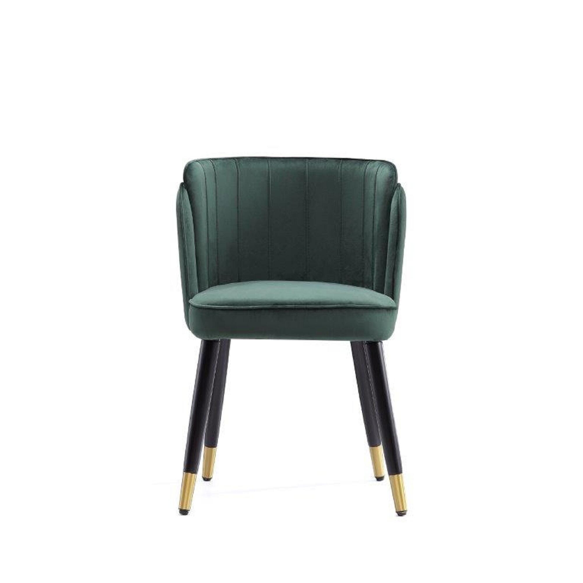 Manhattan Comfort Zephyr Dining Chair, Green, large