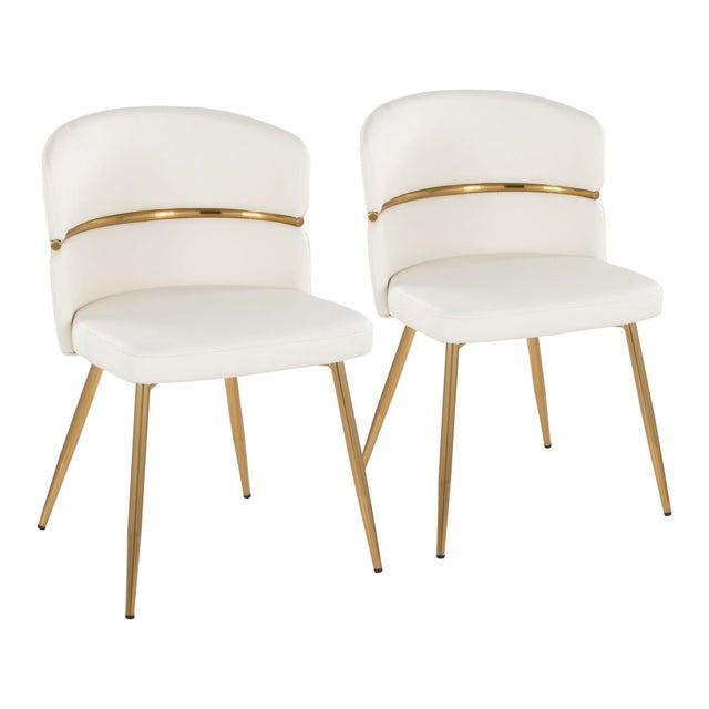 LumiSource Cinch Solid Dining Chair (Set of 2)