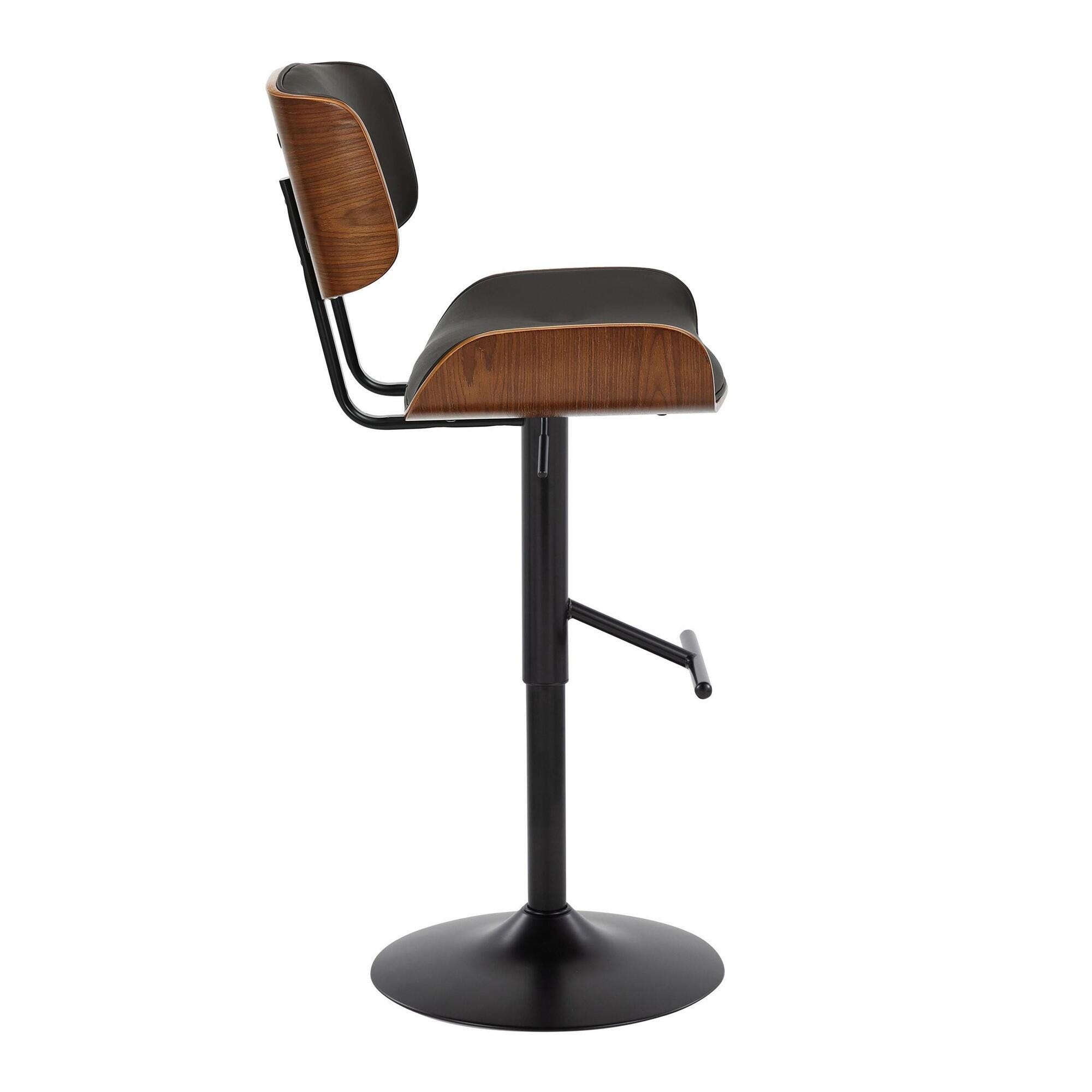LumiSource Lombardi Adjustable Bar Stool, , large