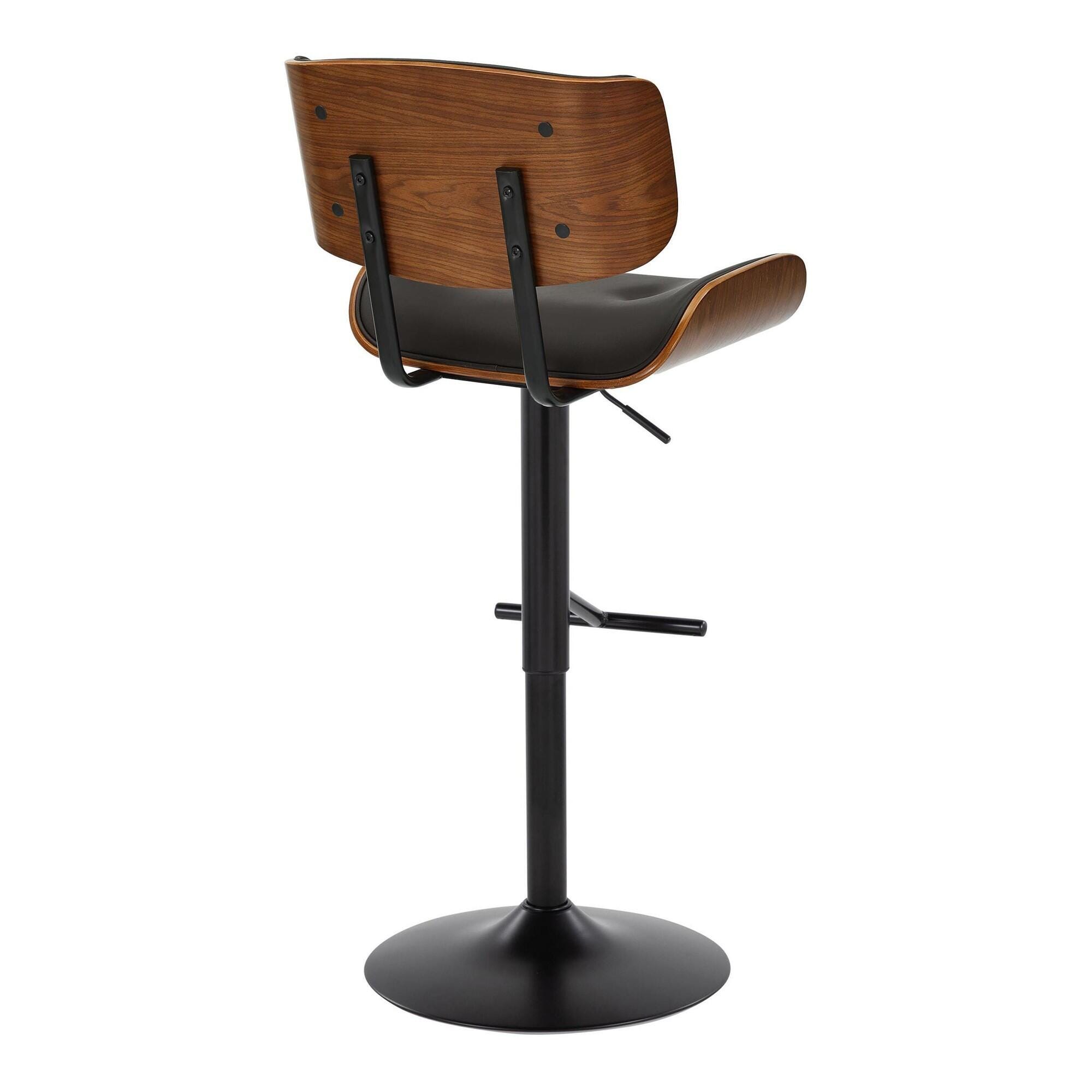 LumiSource Lombardi Adjustable Bar Stool, , large