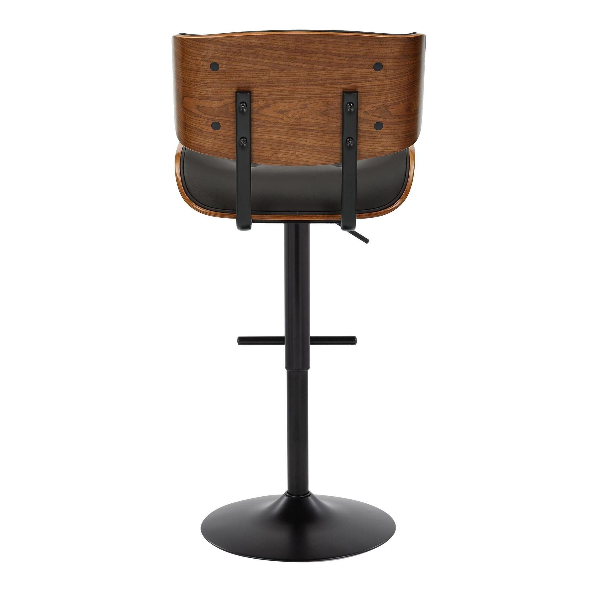 LumiSource Lombardi Adjustable Bar Stool, , large