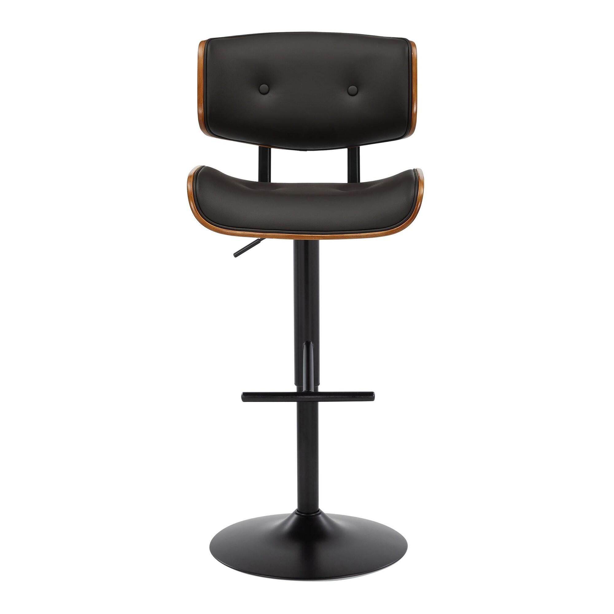 LumiSource Lombardi Adjustable Bar Stool, , large