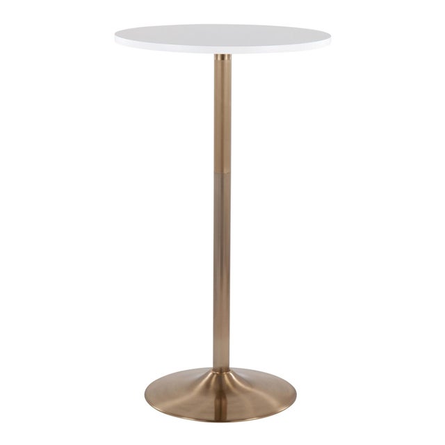 LumiSource Pebble Adjustable Bar Table