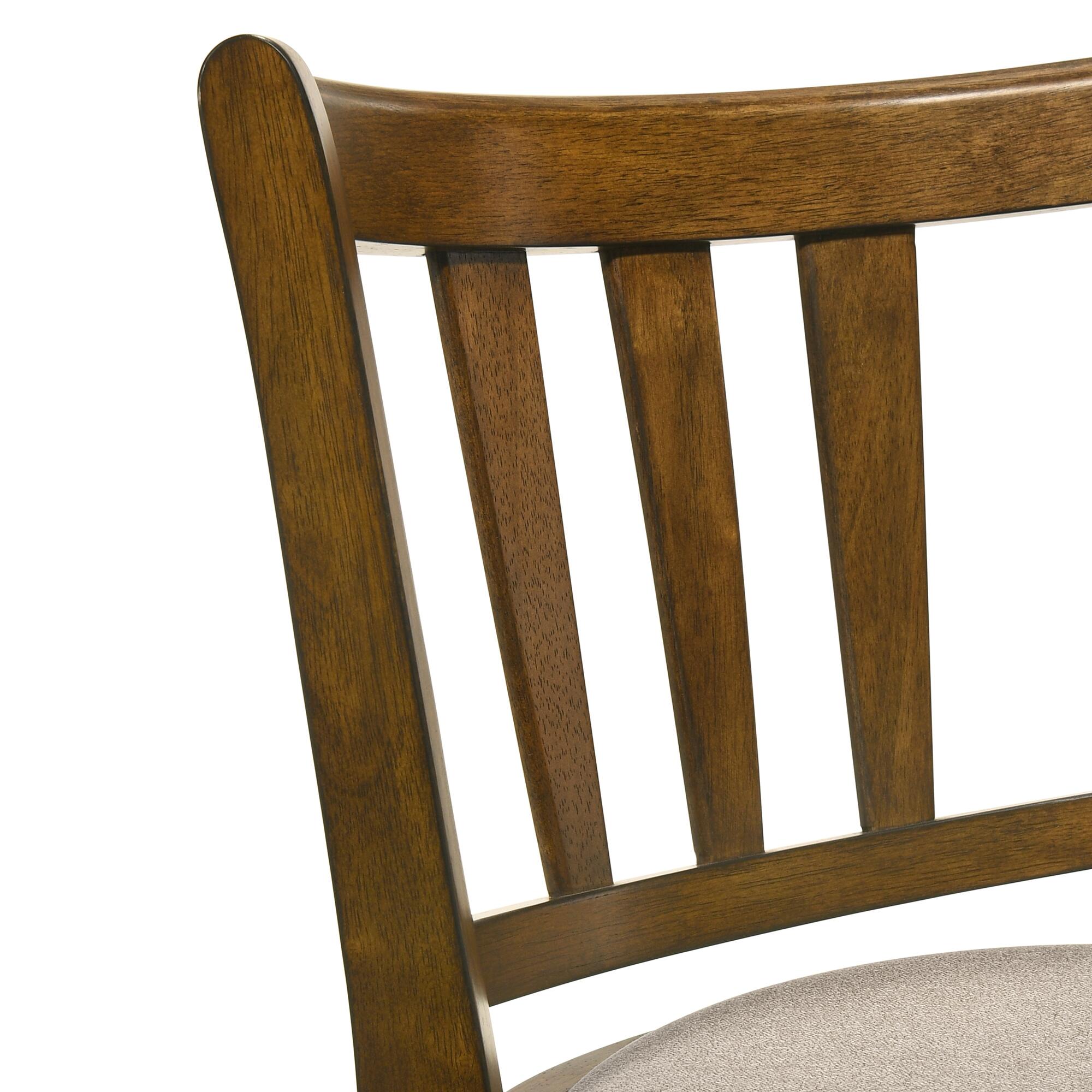 Armen Living Wren Counter Height Bar Stool, Sepia Brown, large