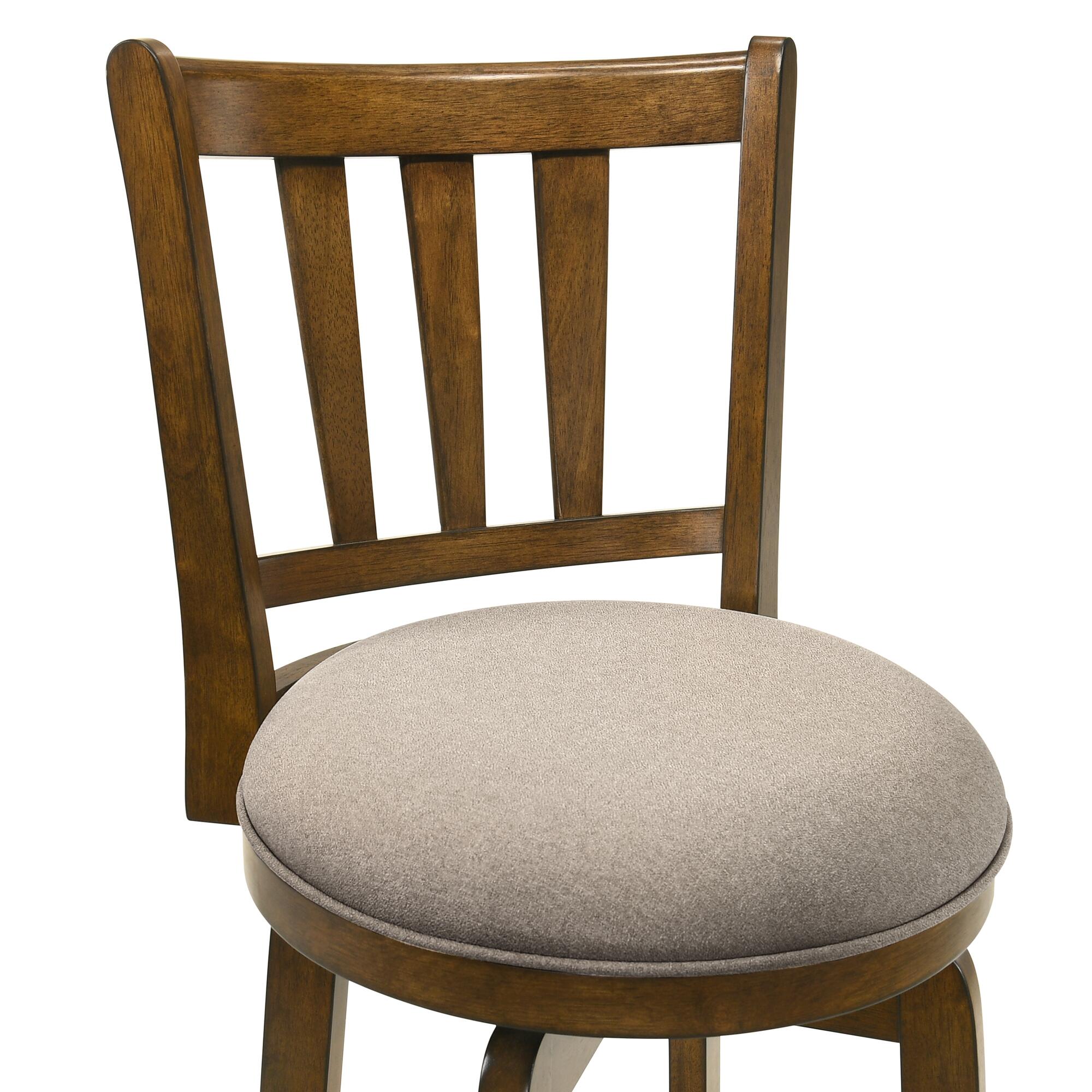 Armen Living Wren Counter Height Bar Stool, Sepia Brown, large