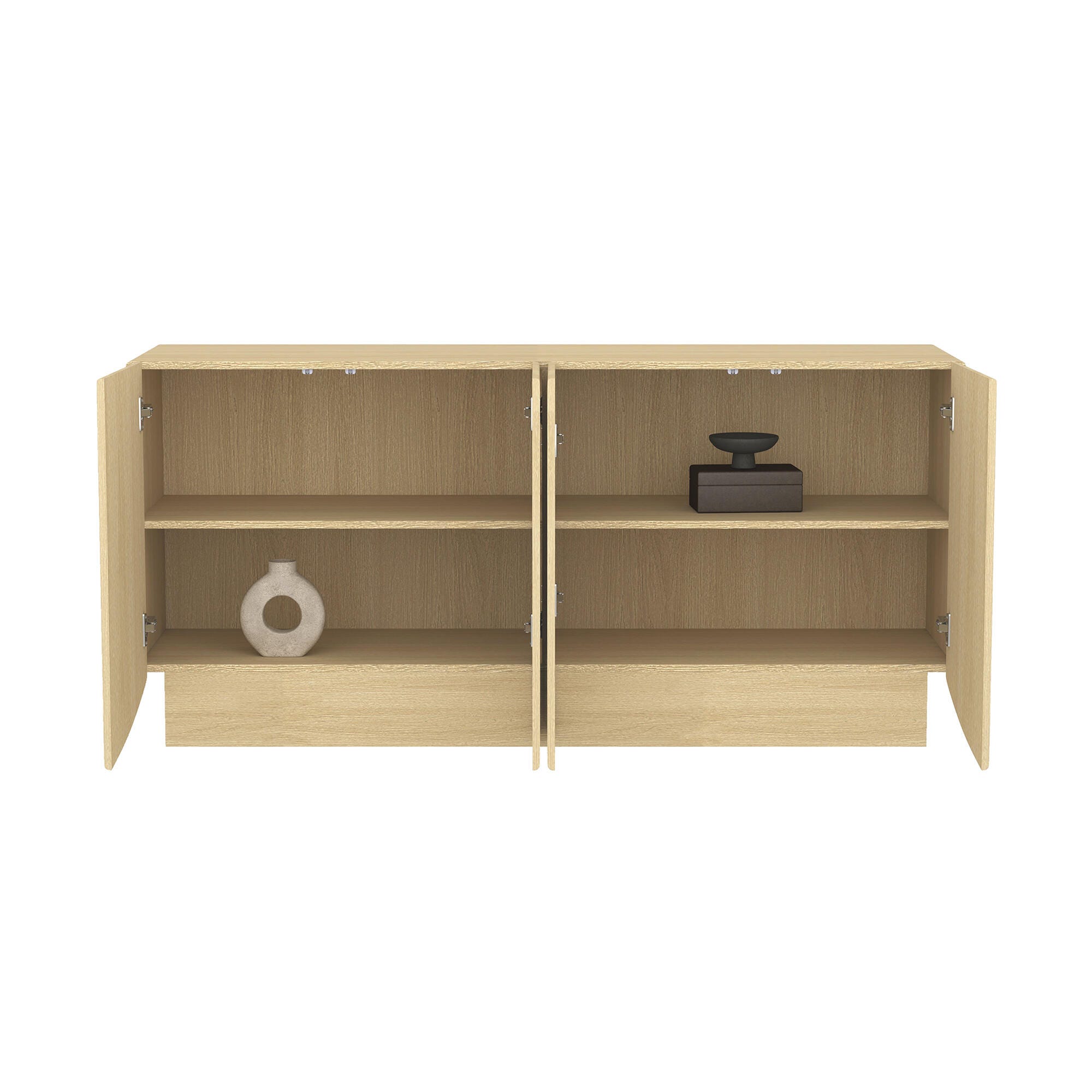 Manhattan Comfort Ardea Sideboard, Natural Oak, large