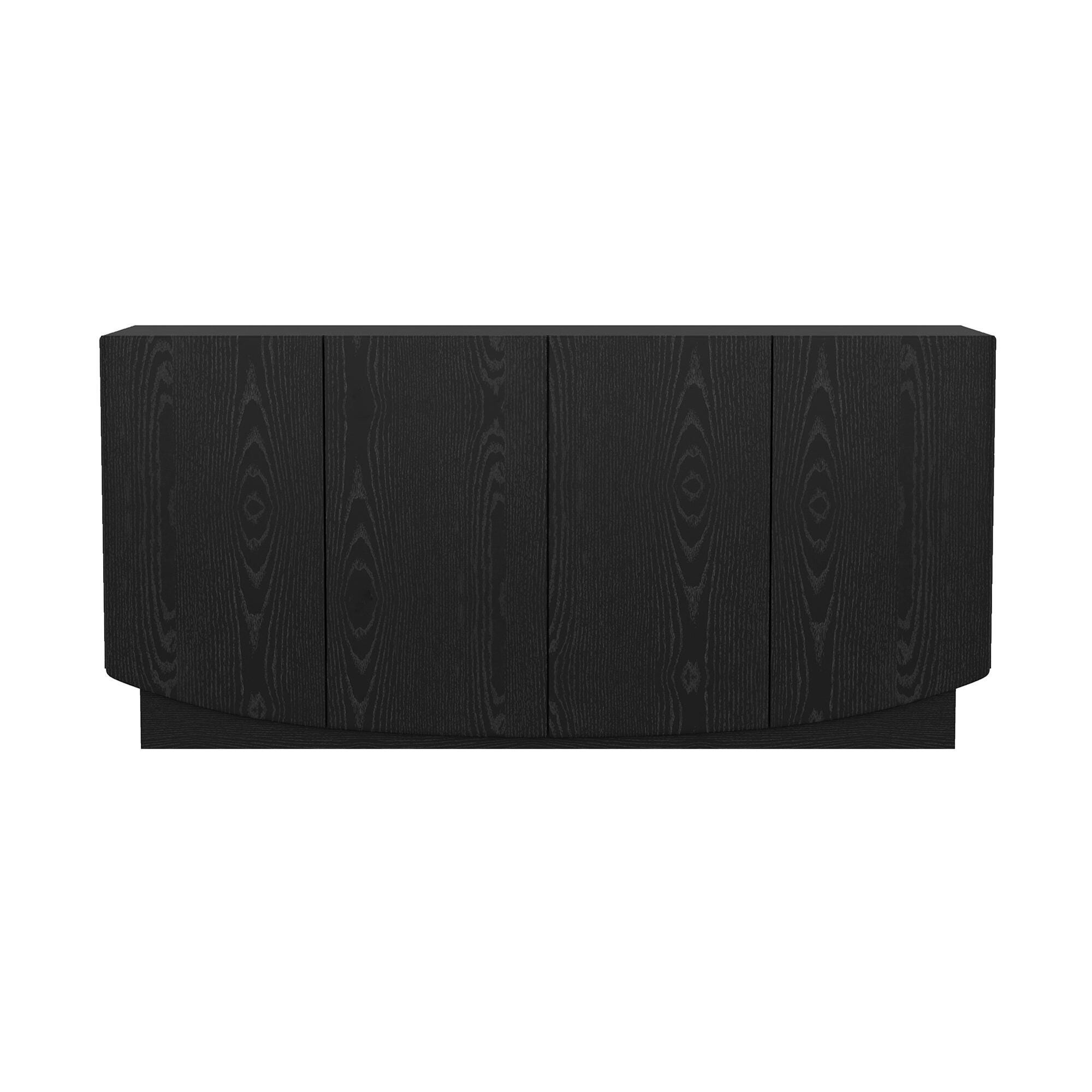 Manhattan Comfort Ardea Sideboard, Black, large