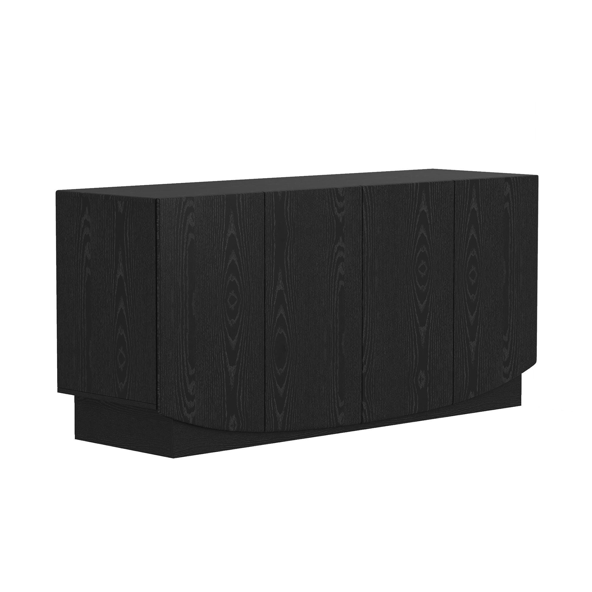 Manhattan Comfort Ardea Sideboard, Black, large