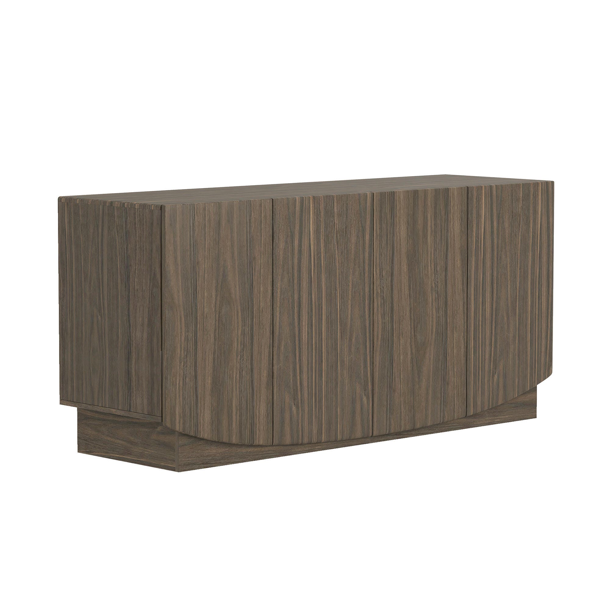 Manhattan Comfort Ardea Sideboard, Walnut, large