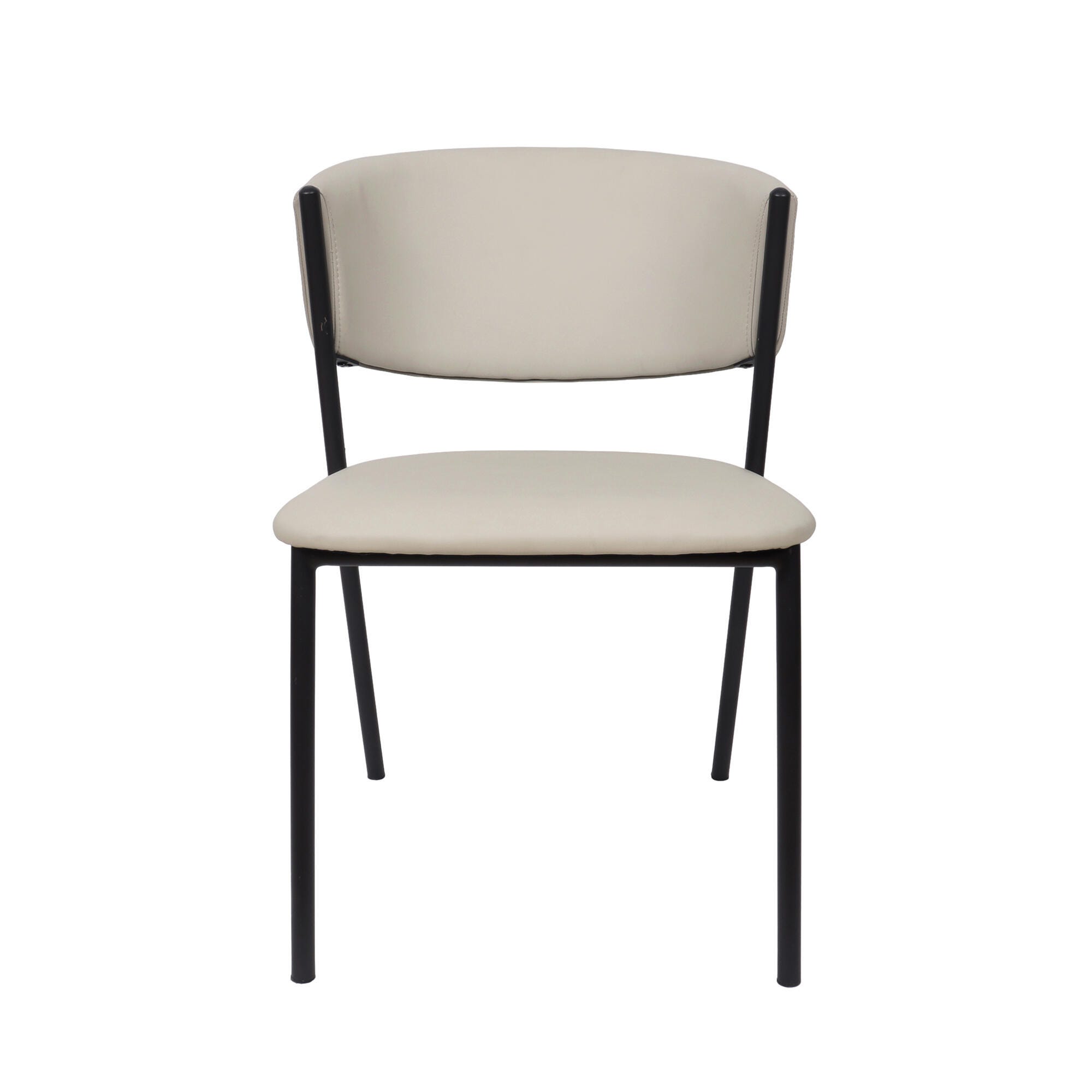 Manhattan Comfort Drift Dining Chair (Set of 4), Stone Gray, large