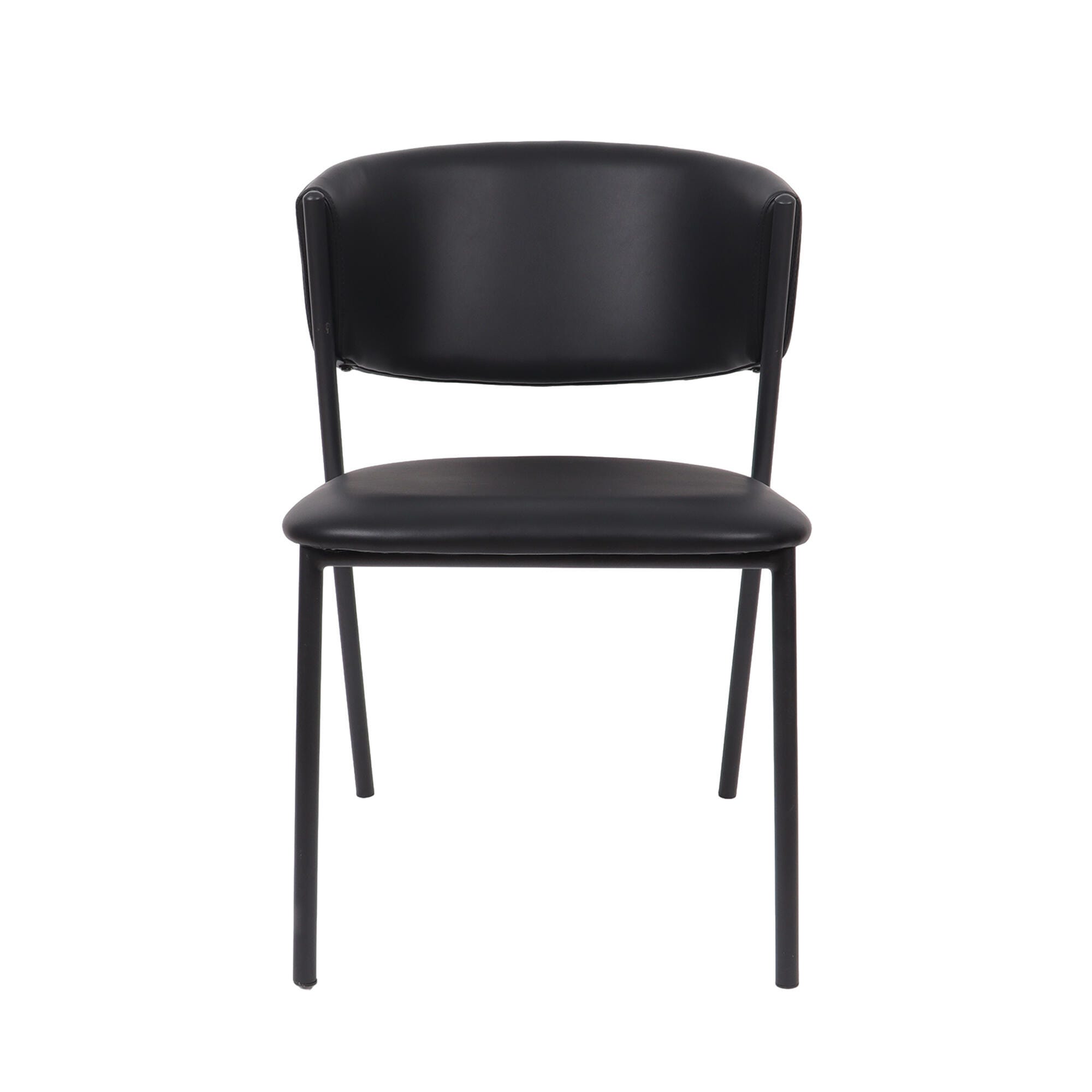 Manhattan Comfort Drift Dining Chair (Set of 4), Black, large