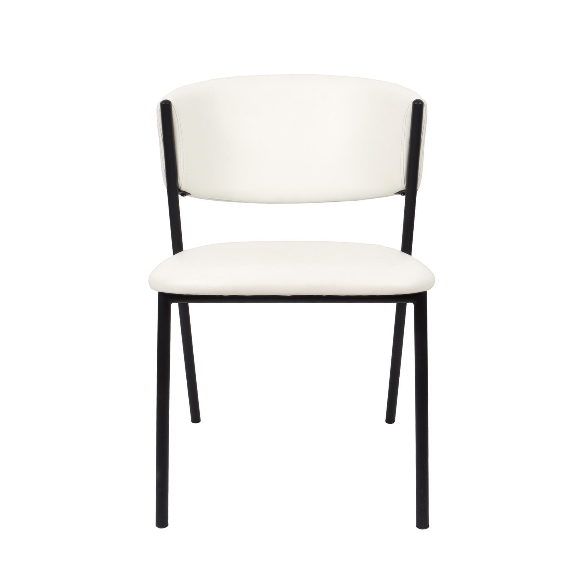 Manhattan Comfort Drift Dining Chair (Set of 4), Ivory, large