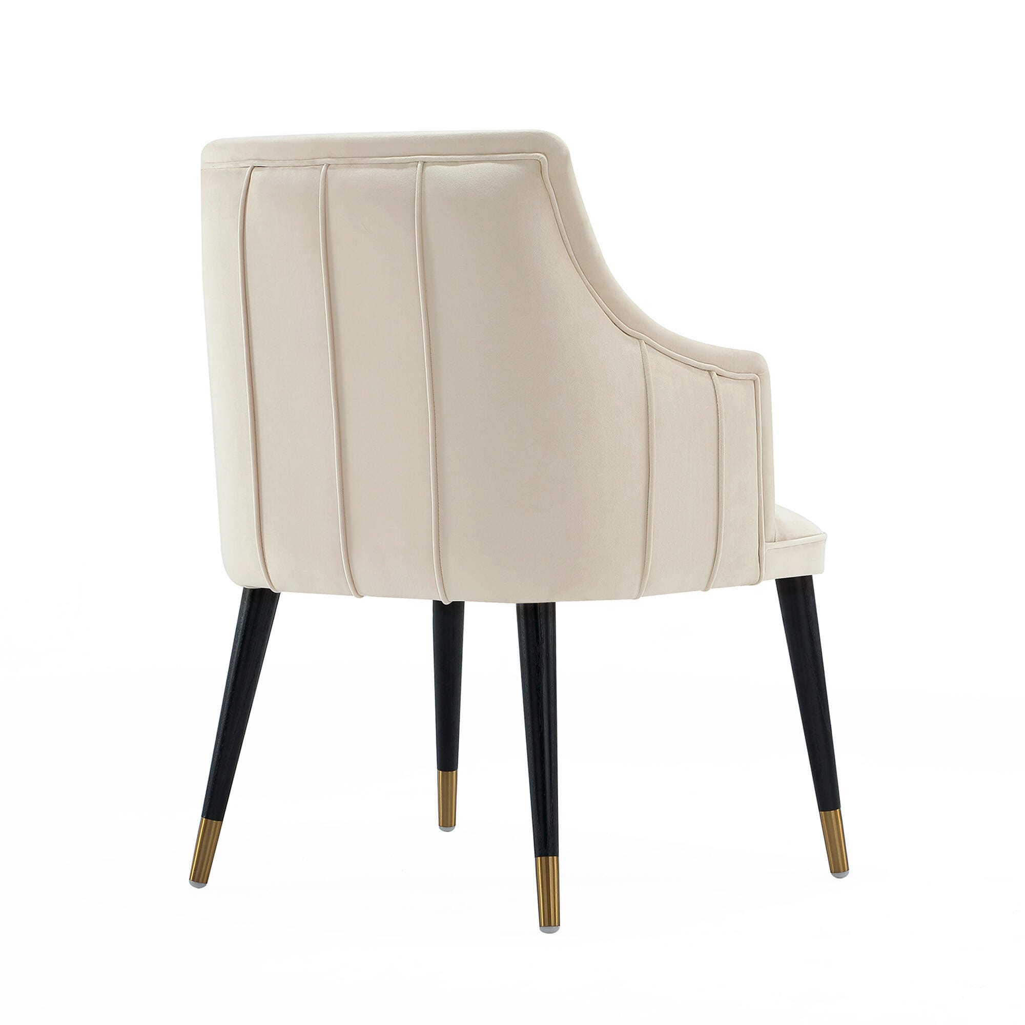 Manhattan Comfort Eda Dining Armchair, Cream, large