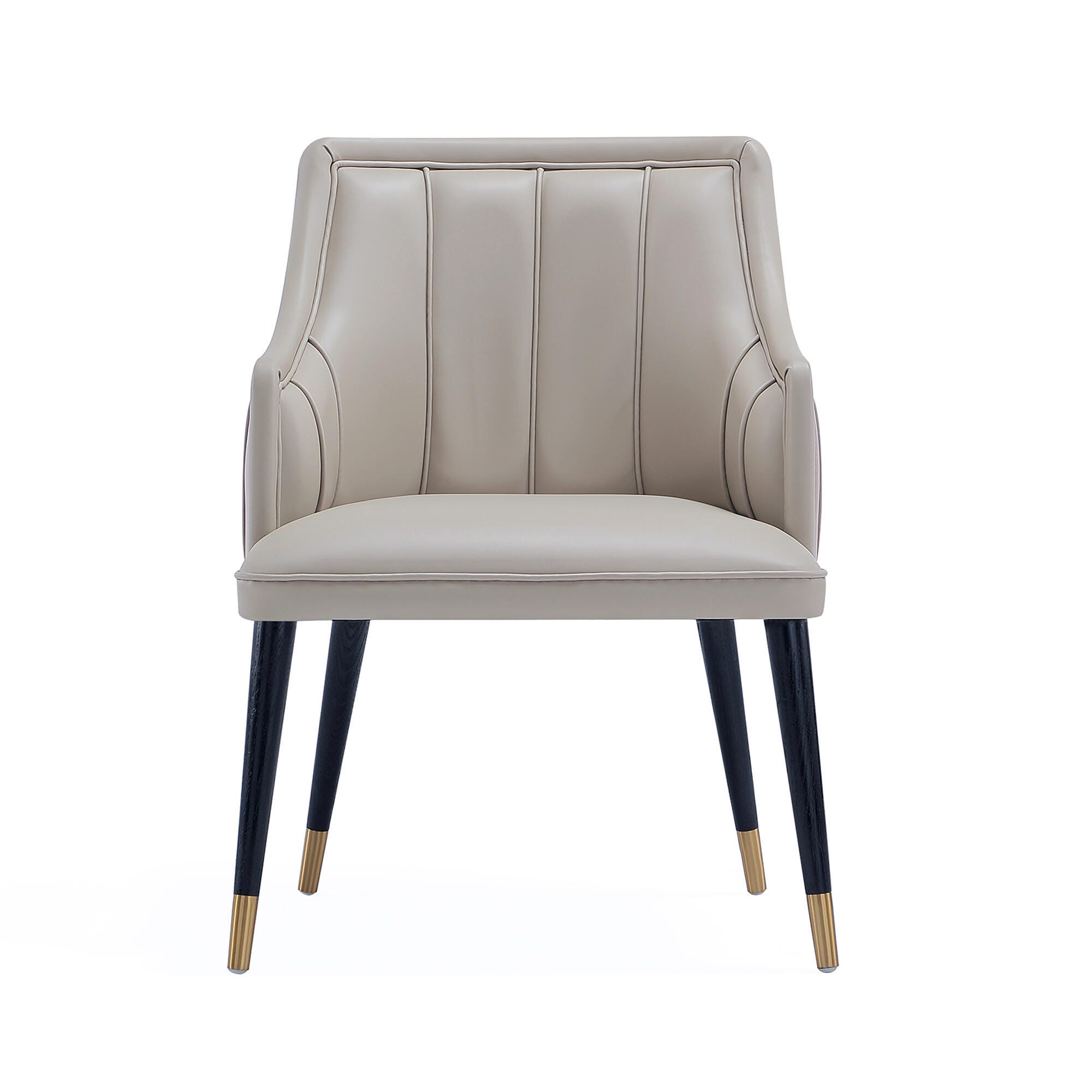 Manhattan Comfort Eda Dining Armchair, Light Gray, large