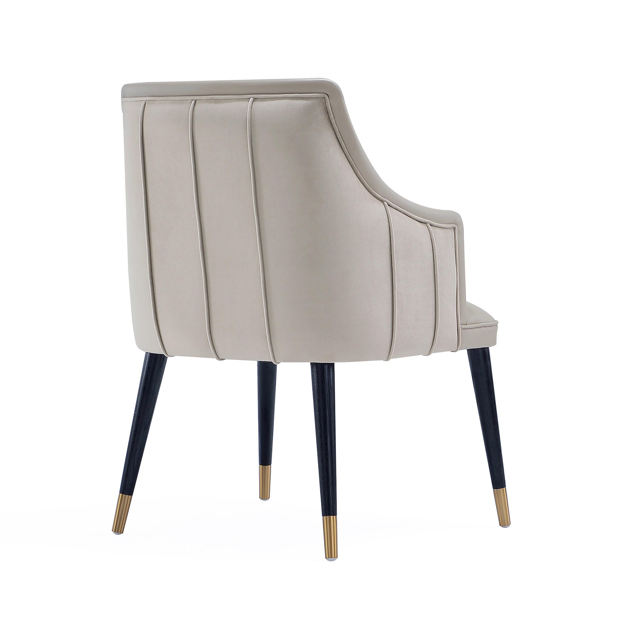 Manhattan Comfort Eda Dining Armchair, Light Gray, large
