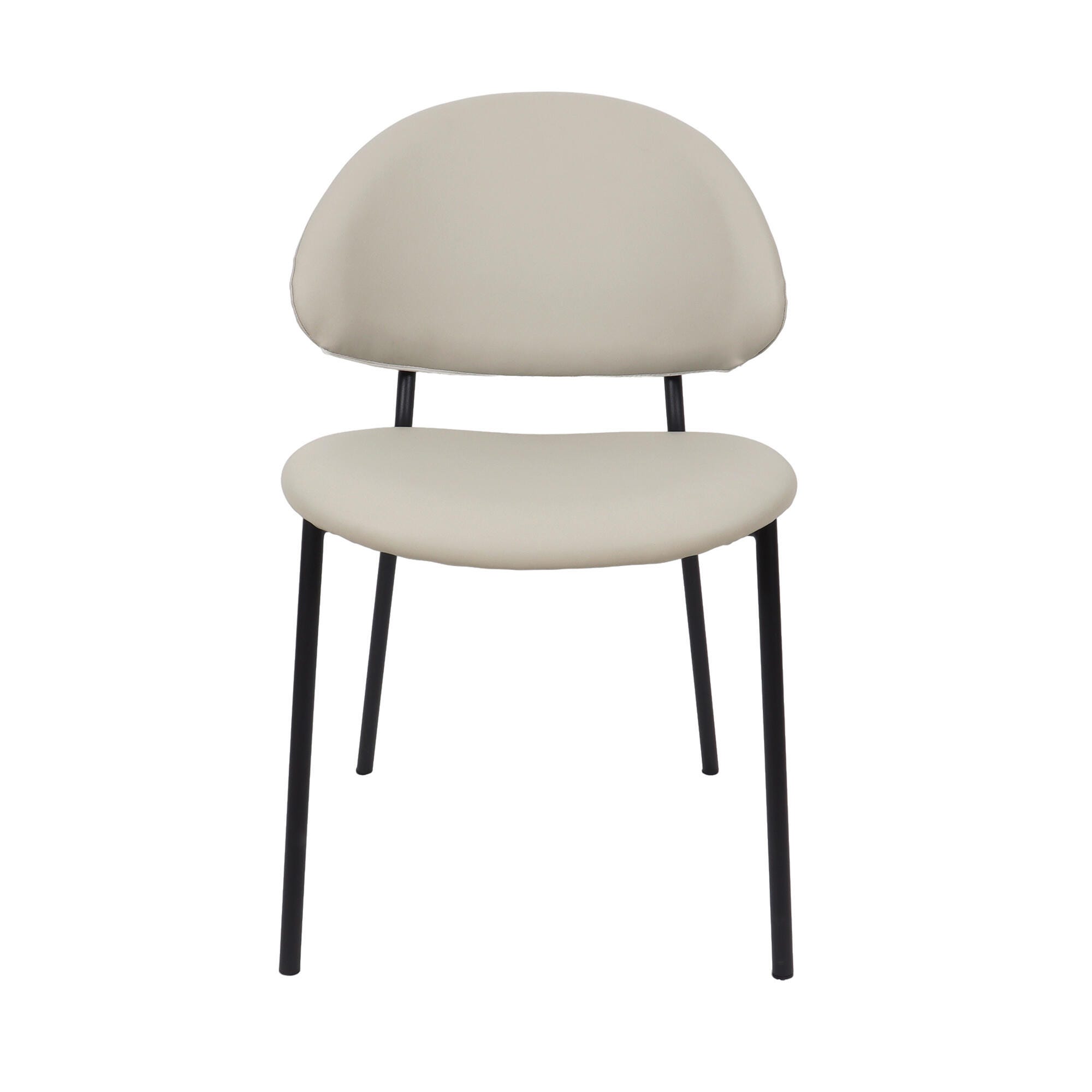 Manhattan Comfort Haven Dining Chair (Set of 4), Stone Gray, large