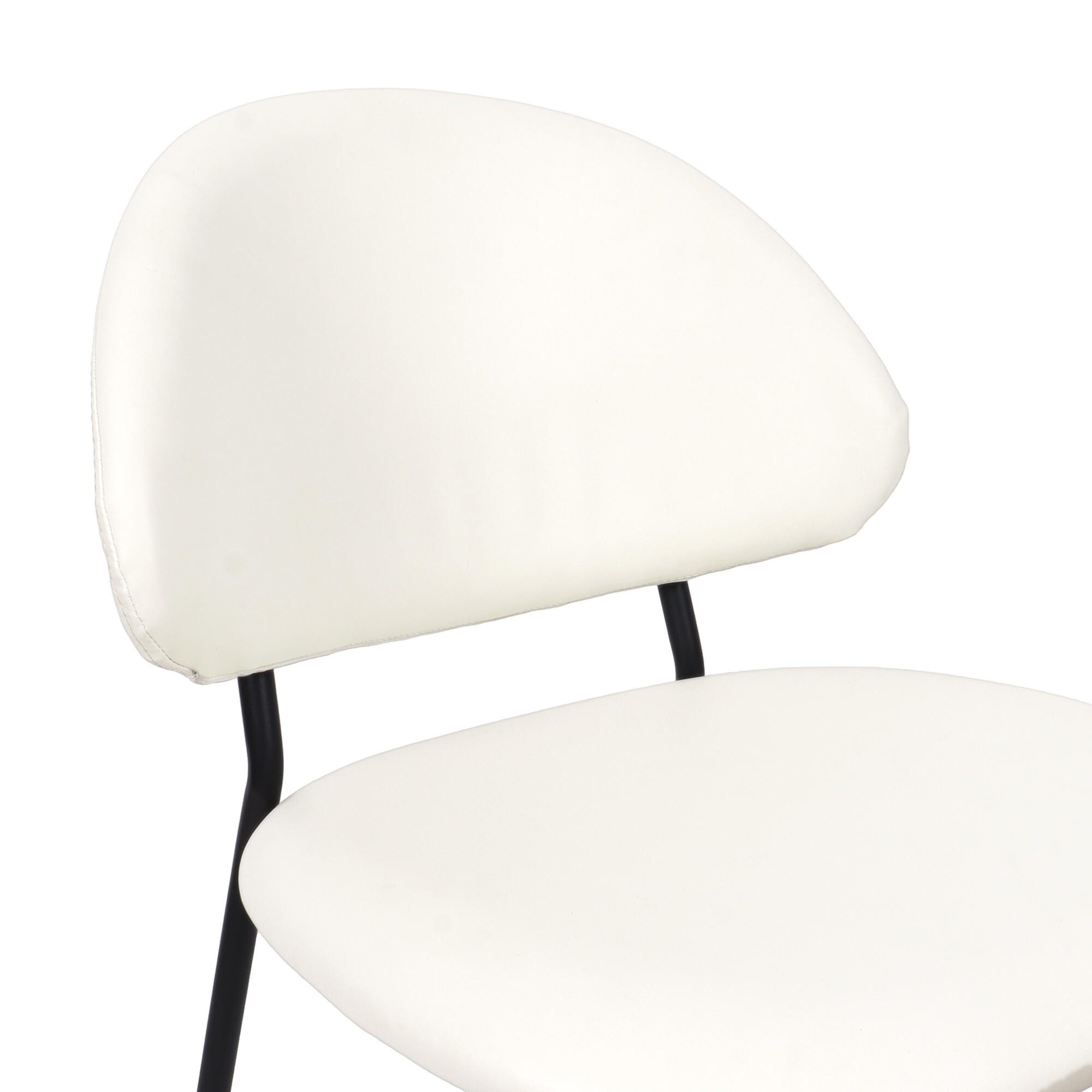 Manhattan Comfort Haven Dining Chair (Set of 4), Ivory, large