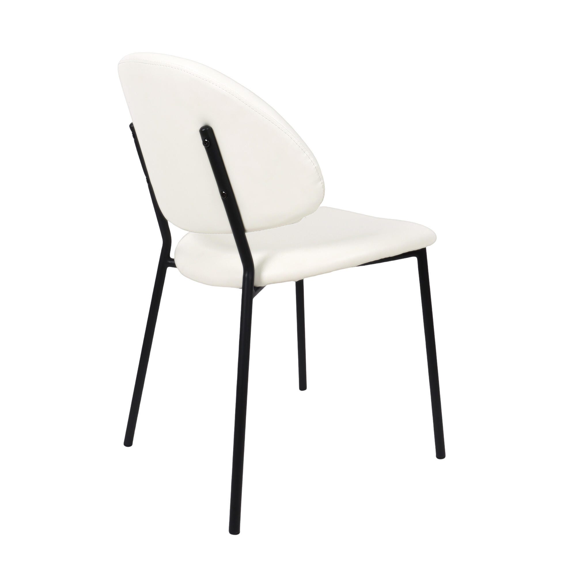 Manhattan Comfort Haven Dining Chair (Set of 4), Ivory, large