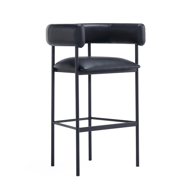 Manhattan Comfort Onda Bar Height Bar Stool