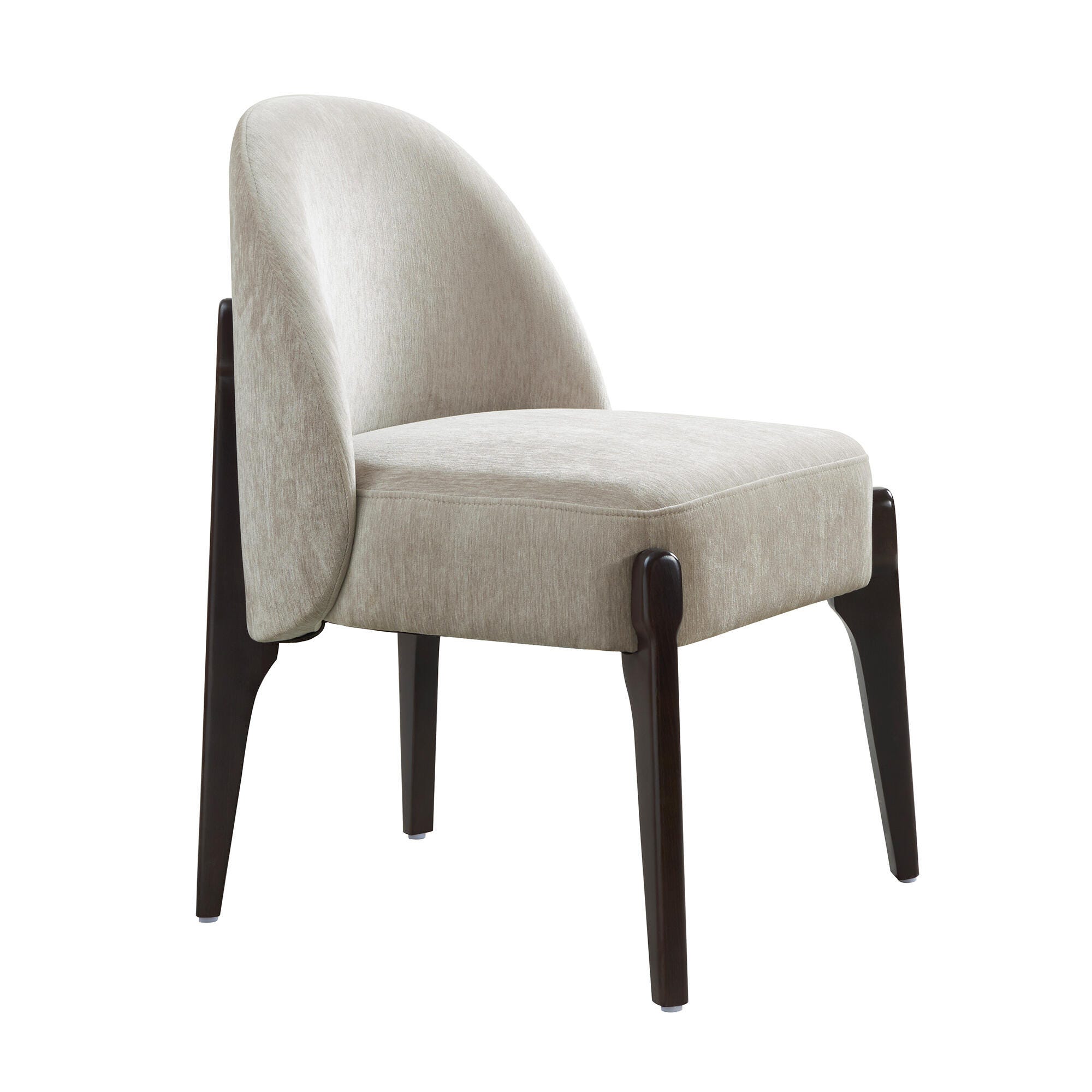 Manhattan Comfort Oslo Dining Chair (Set of 2), Taupe, large