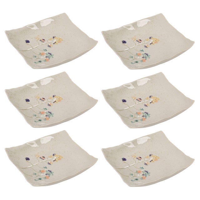 Storied Home Square Plates (Set of 6)