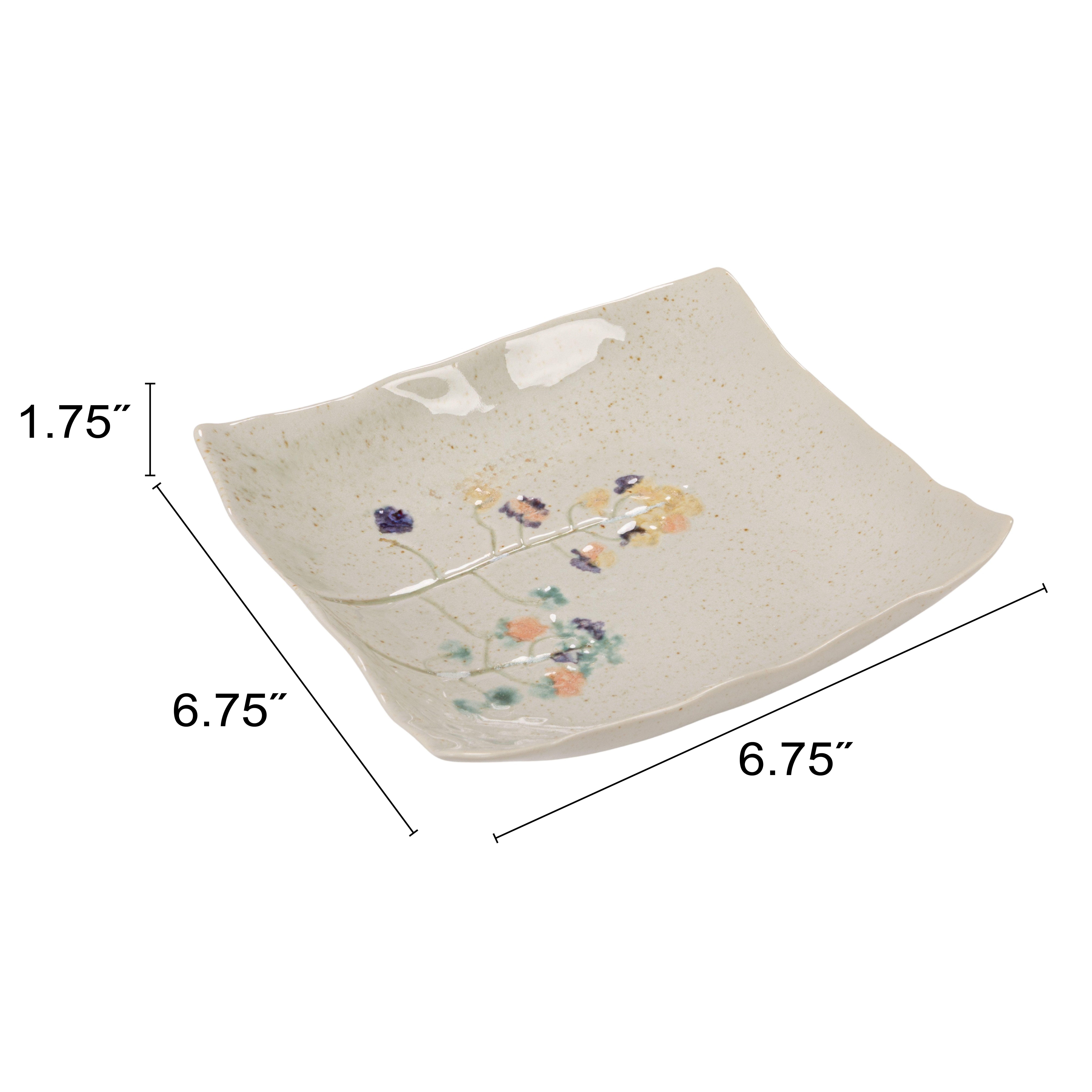 Storied Home Square Plates (Set of 6), , large