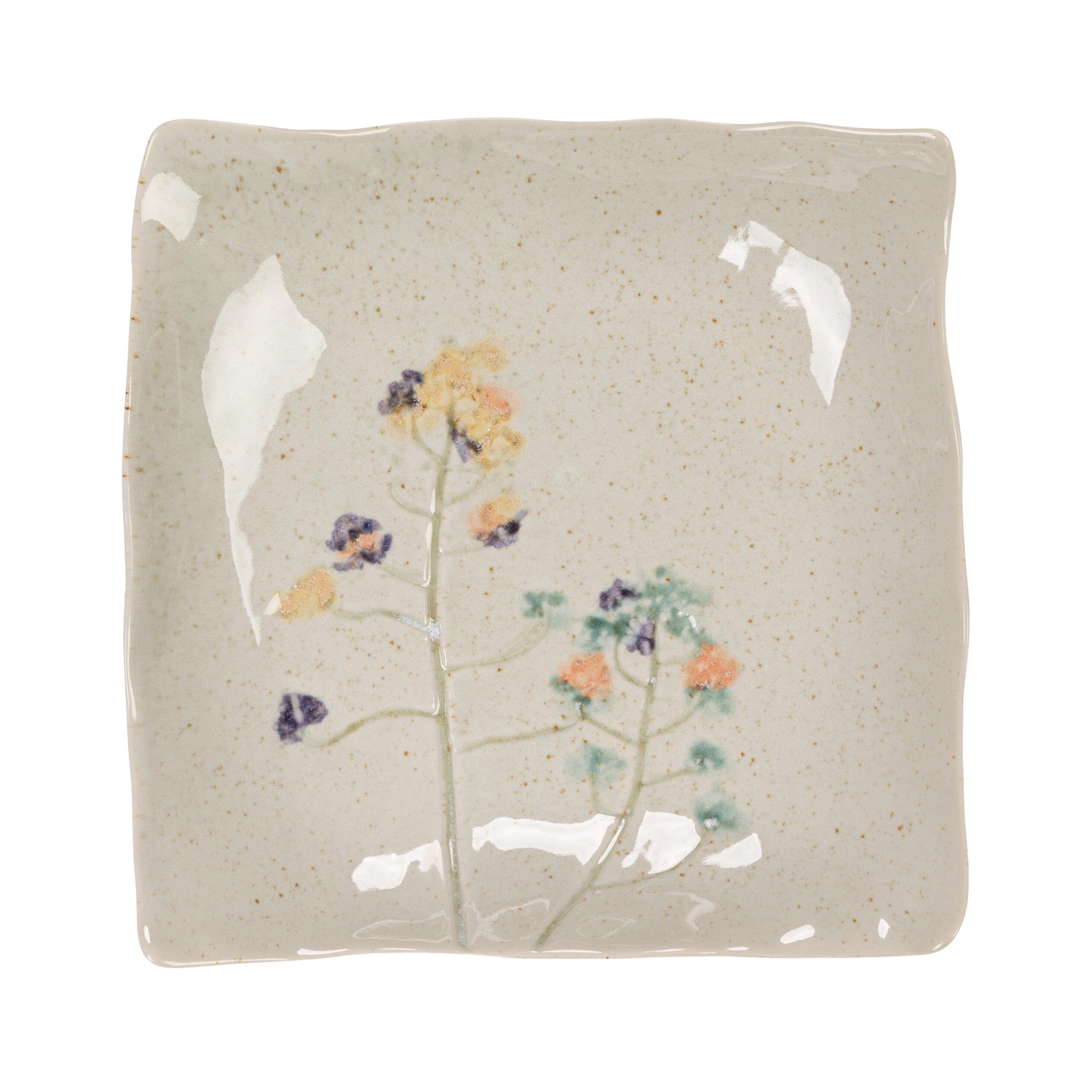 Storied Home Square Plates (Set of 6), , large