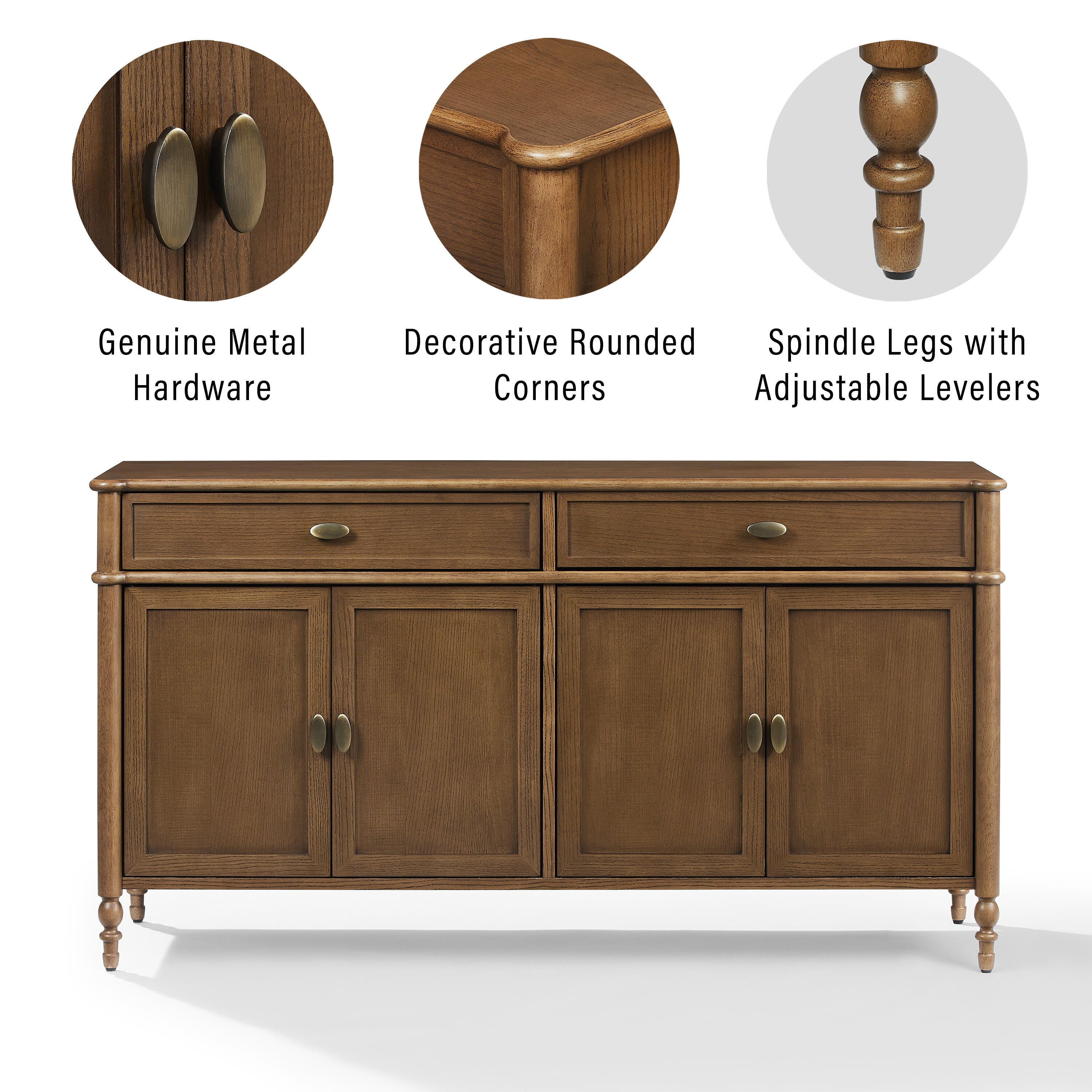 Crosley Furniture Amara Sideboard, , large