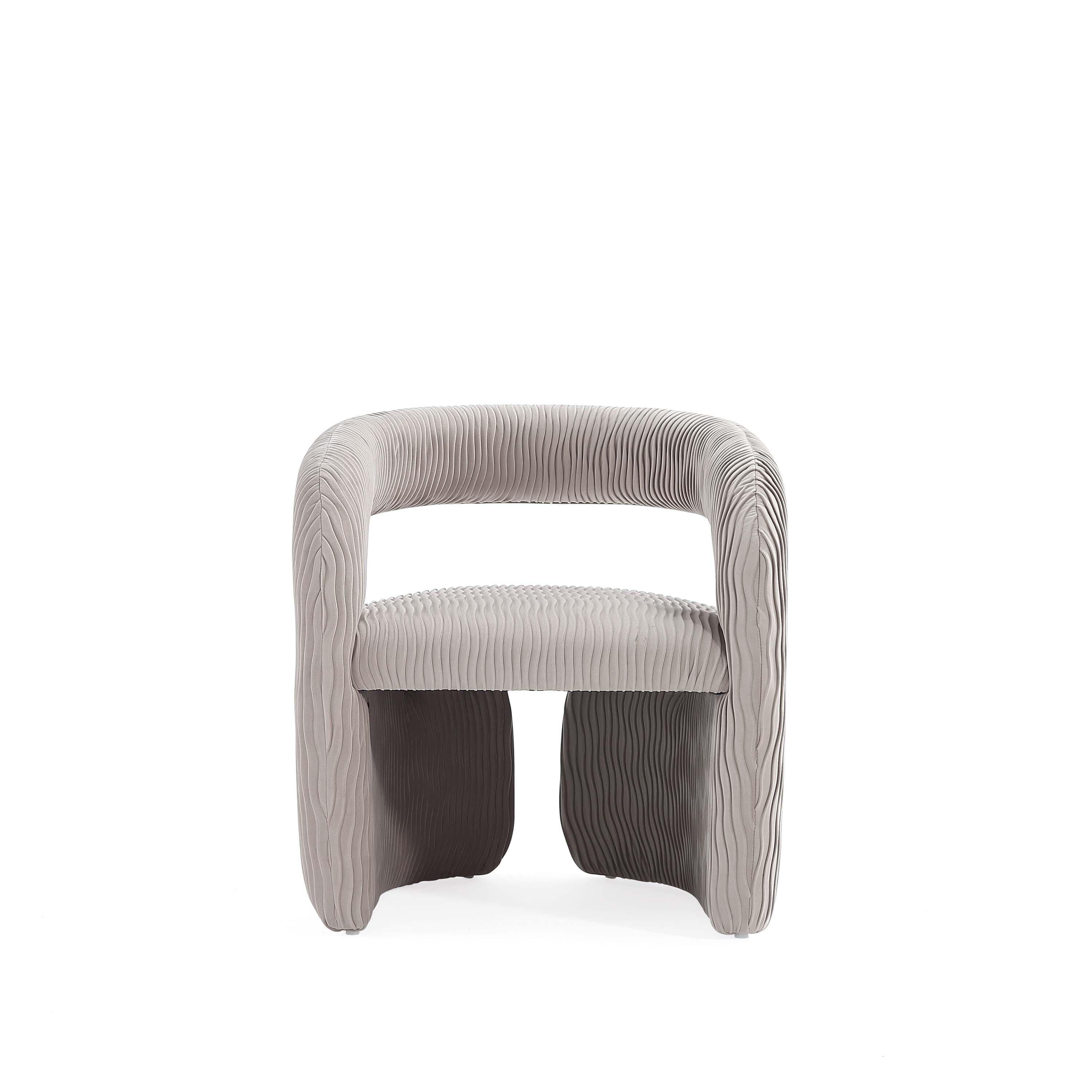 Manhattan Comfort Corvette Dining Chair, Dove, large