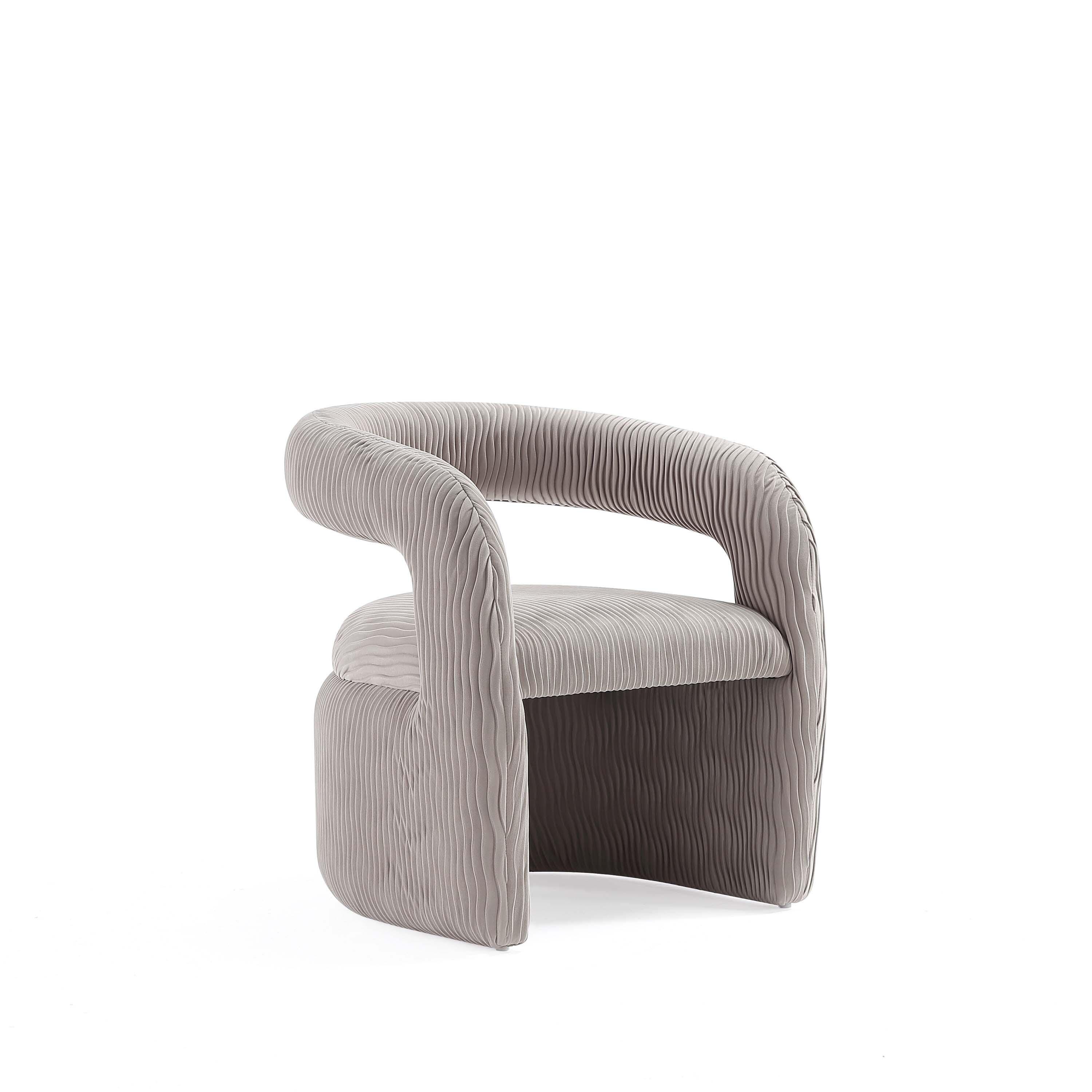Manhattan Comfort Corvette Dining Chair, Dove, large