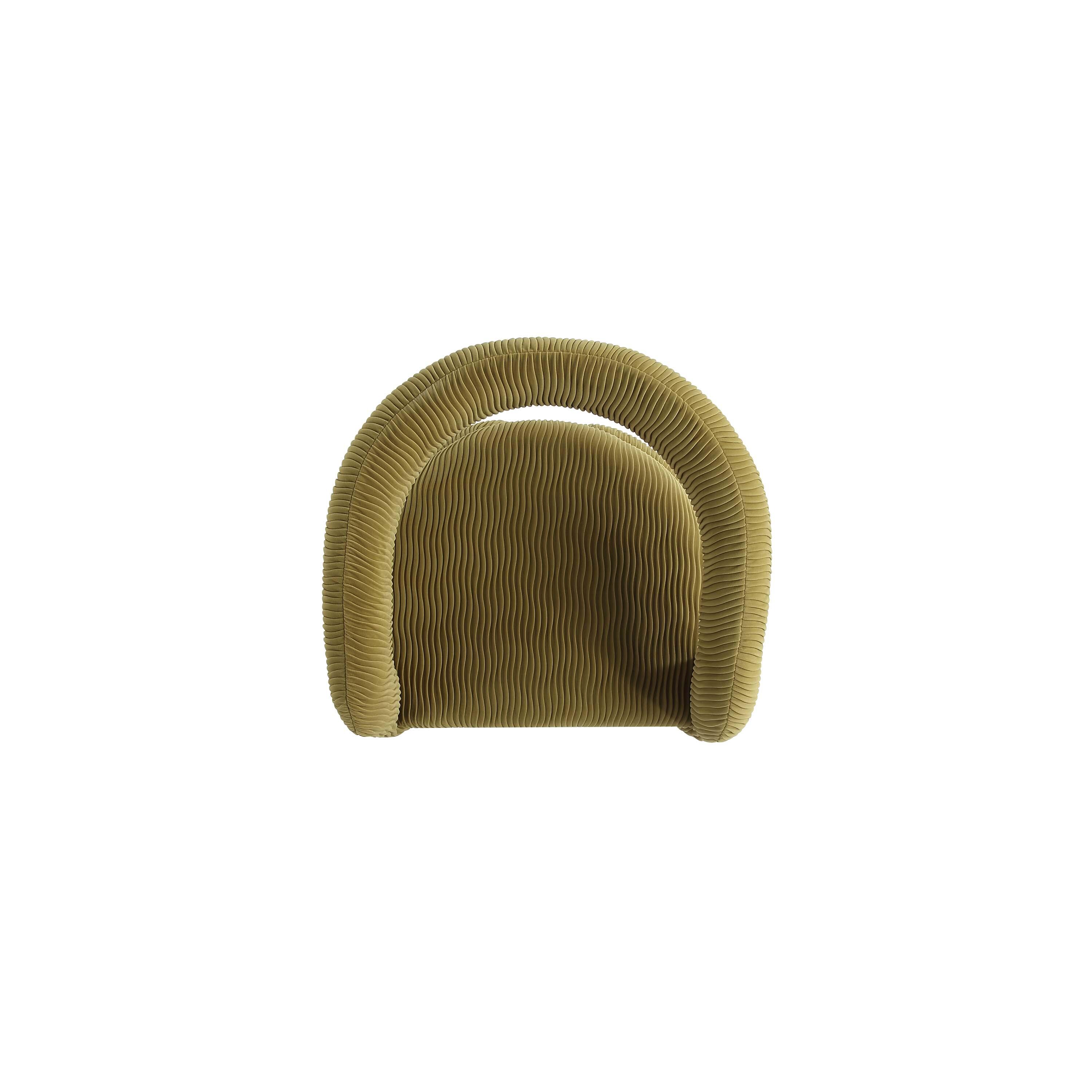 Manhattan Comfort Corvette Dining Chair, Olive Green, large